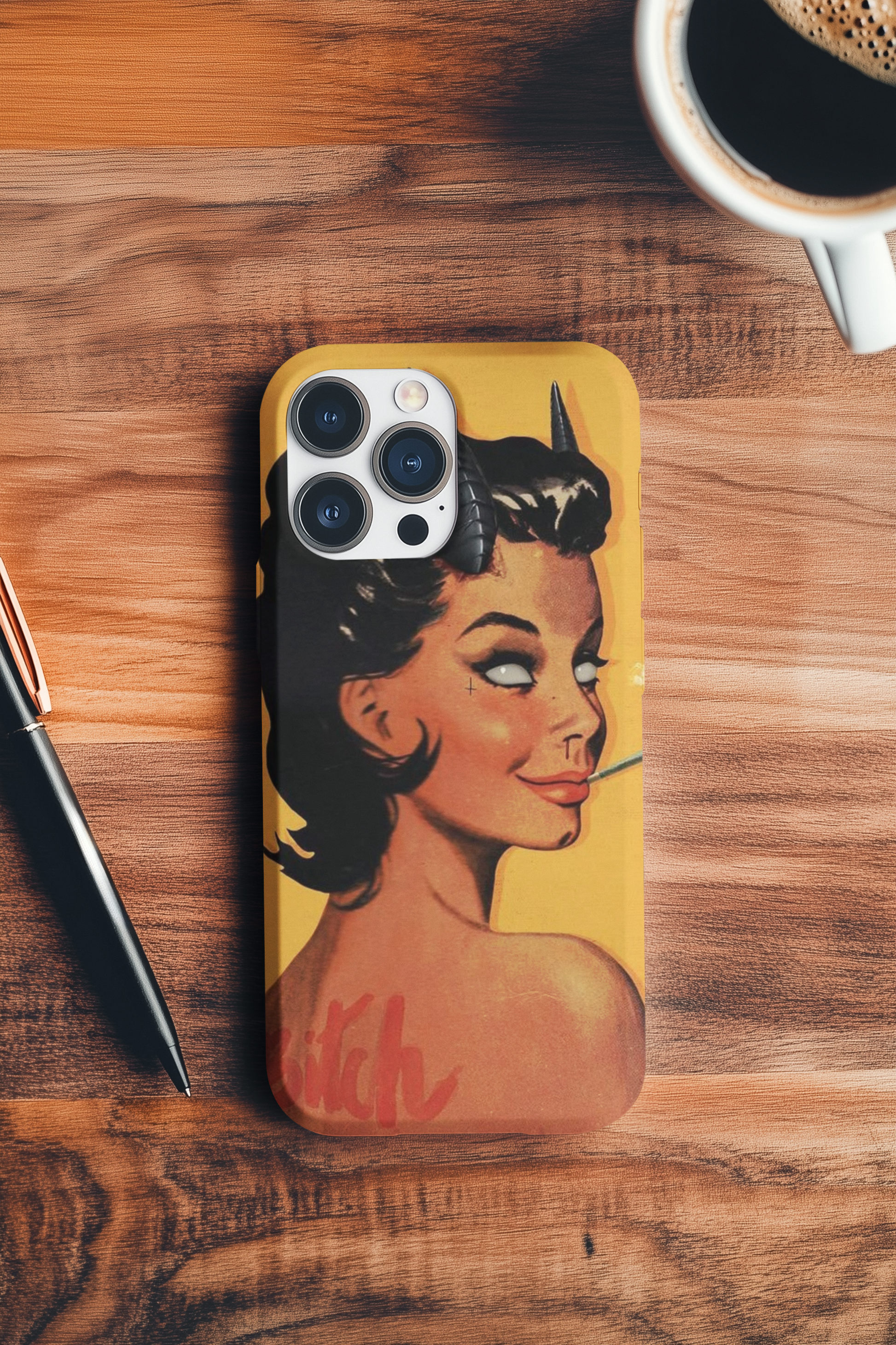 BITCH Back Cover Case For iPhone