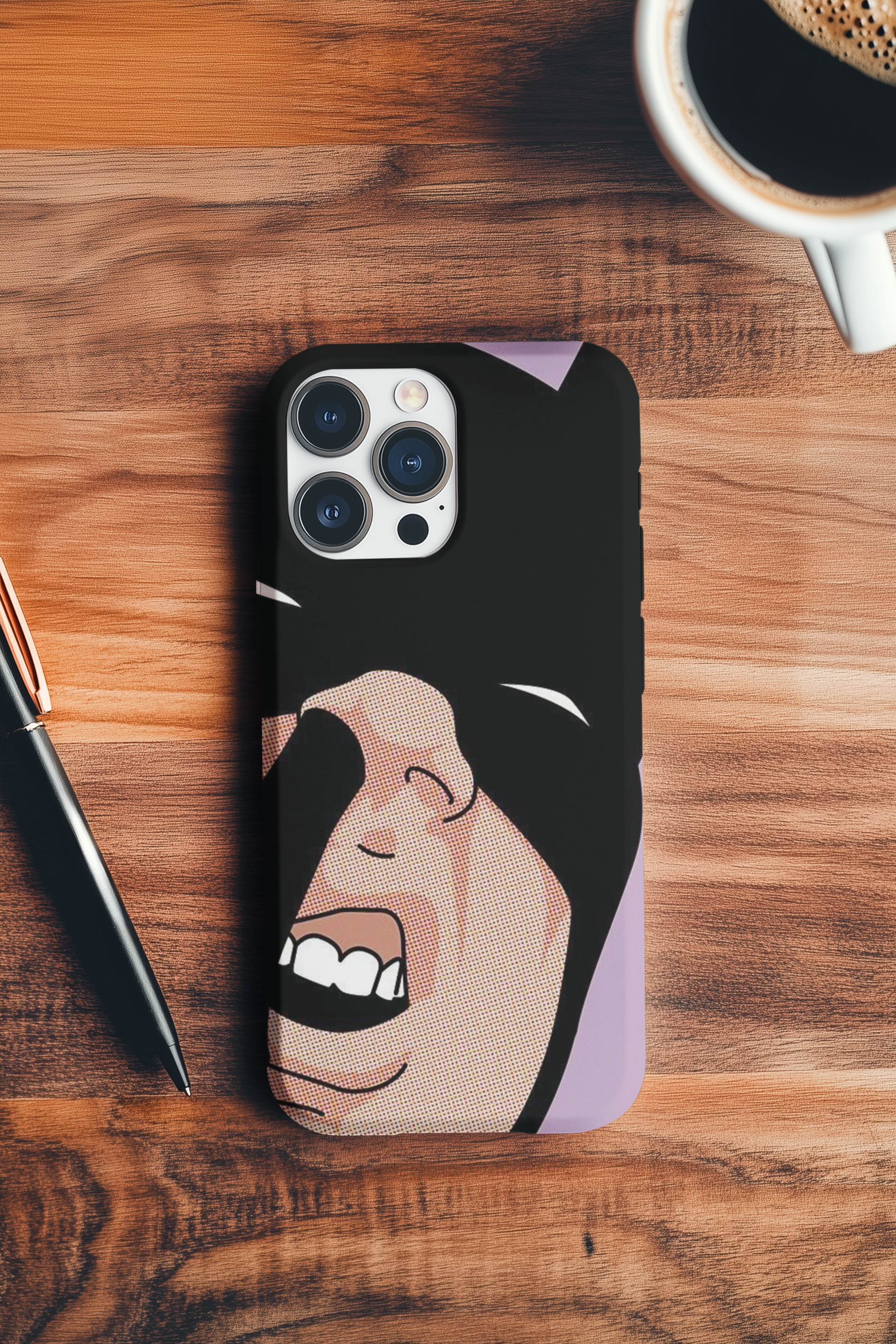 Dark Knight Unhinged Back Cover Case For iPhone