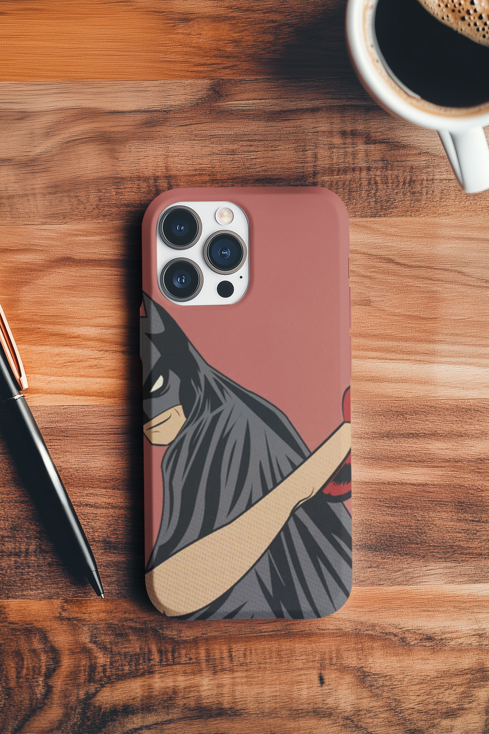 Naughty Batman Back Cover Case For iPhone