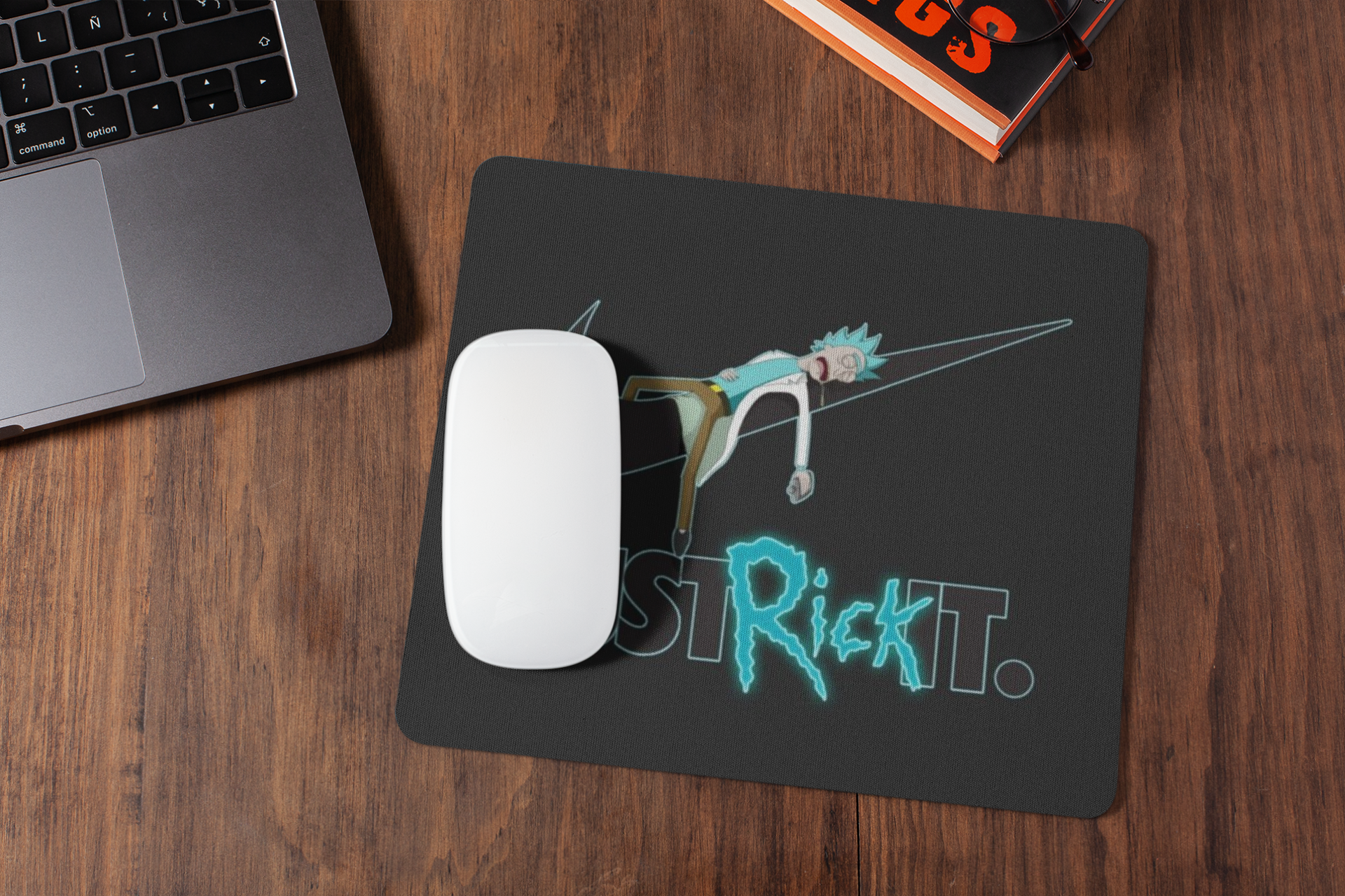 Just Rick It Printed Mouse Pad