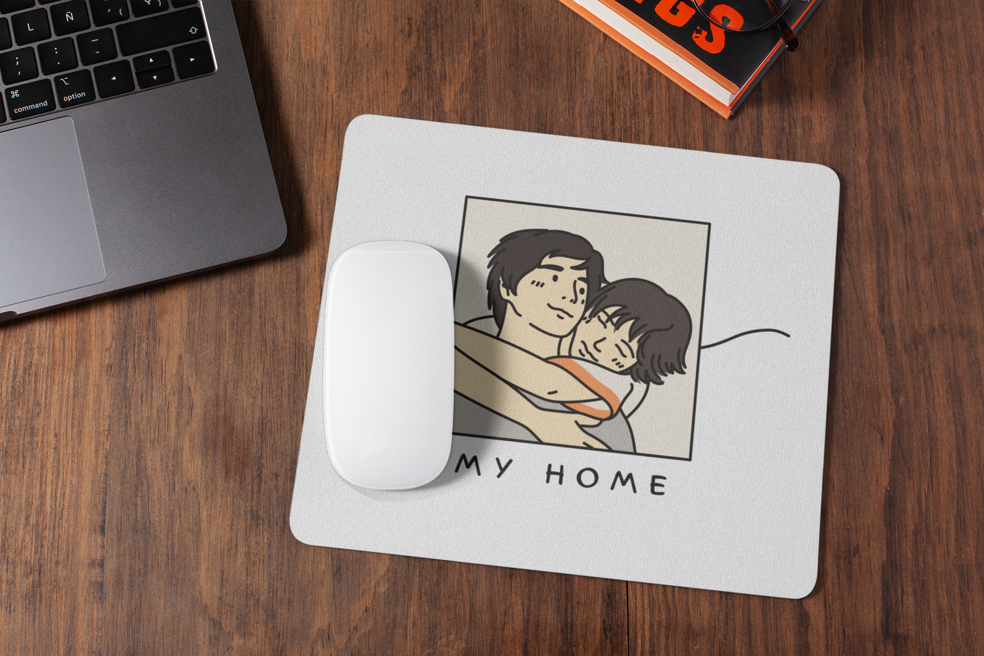 My Home Printed Mouse Pad