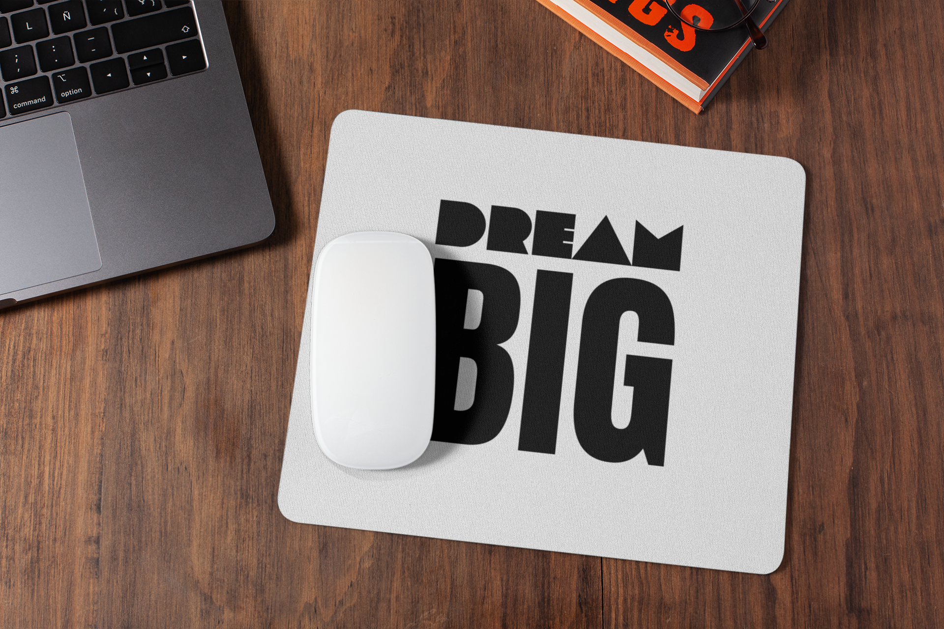 Dream Big Printed Mouse Pad