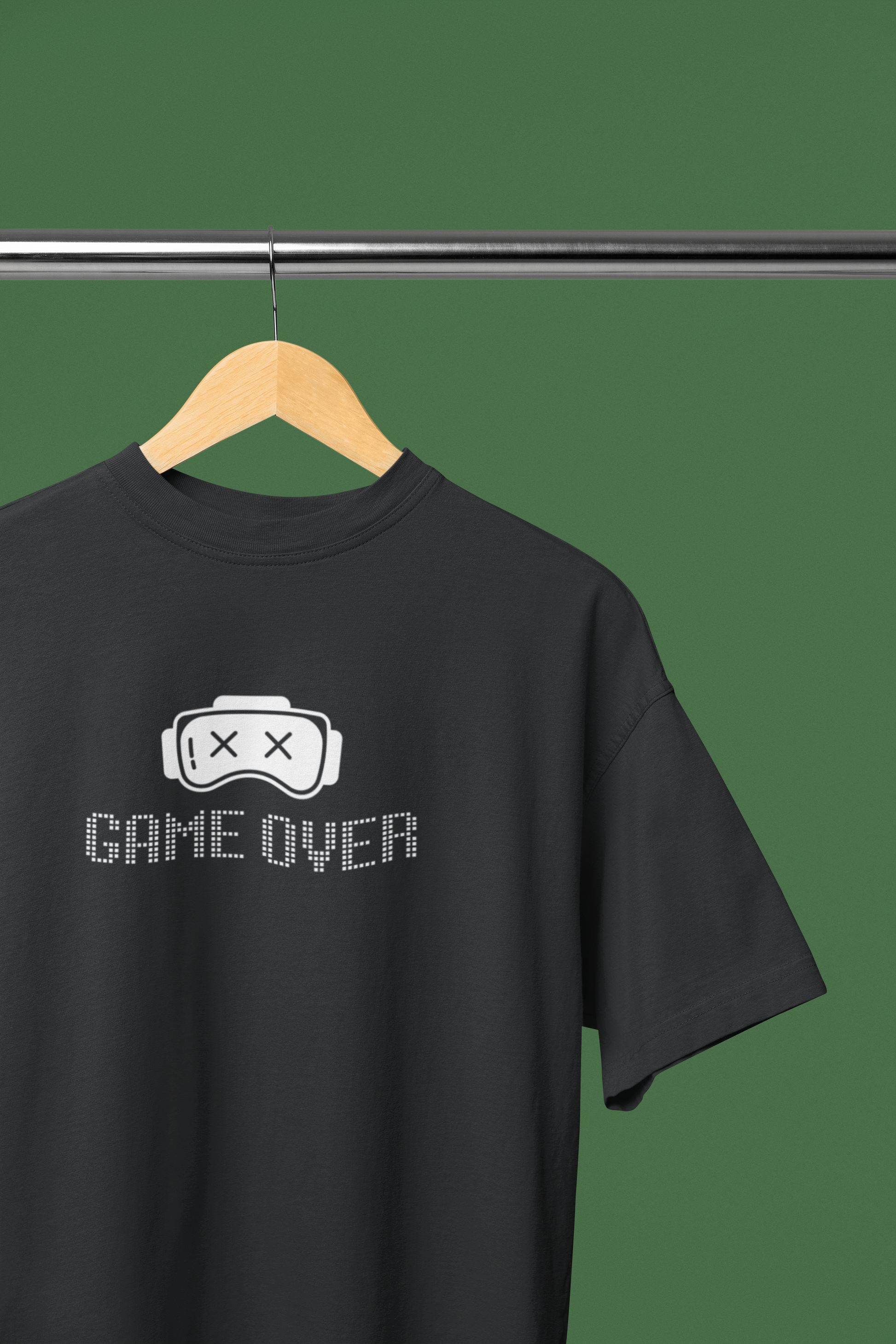 Game Over Unisex Oversized T-Shirt