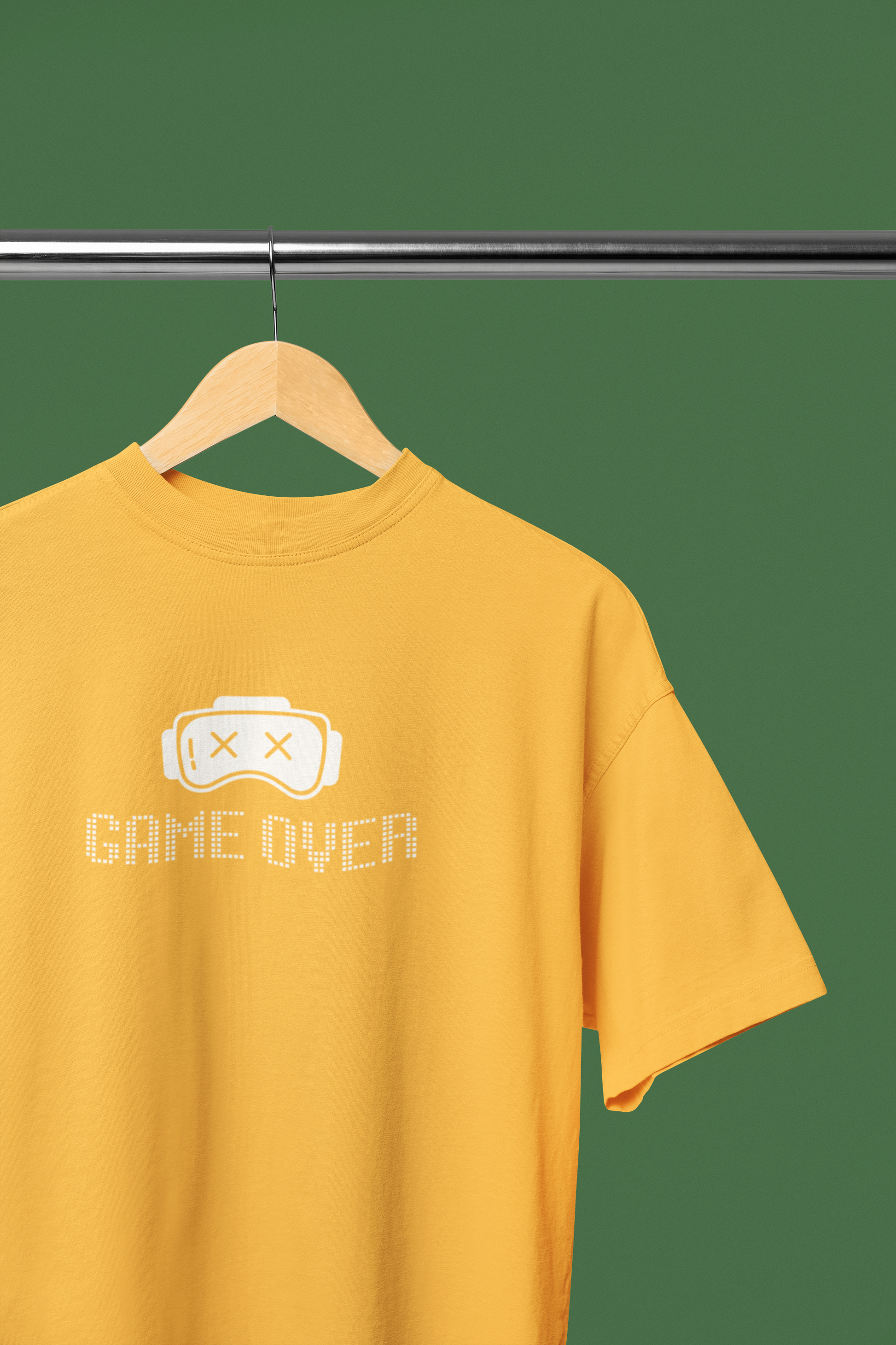 Game Over Unisex Oversized T-Shirt