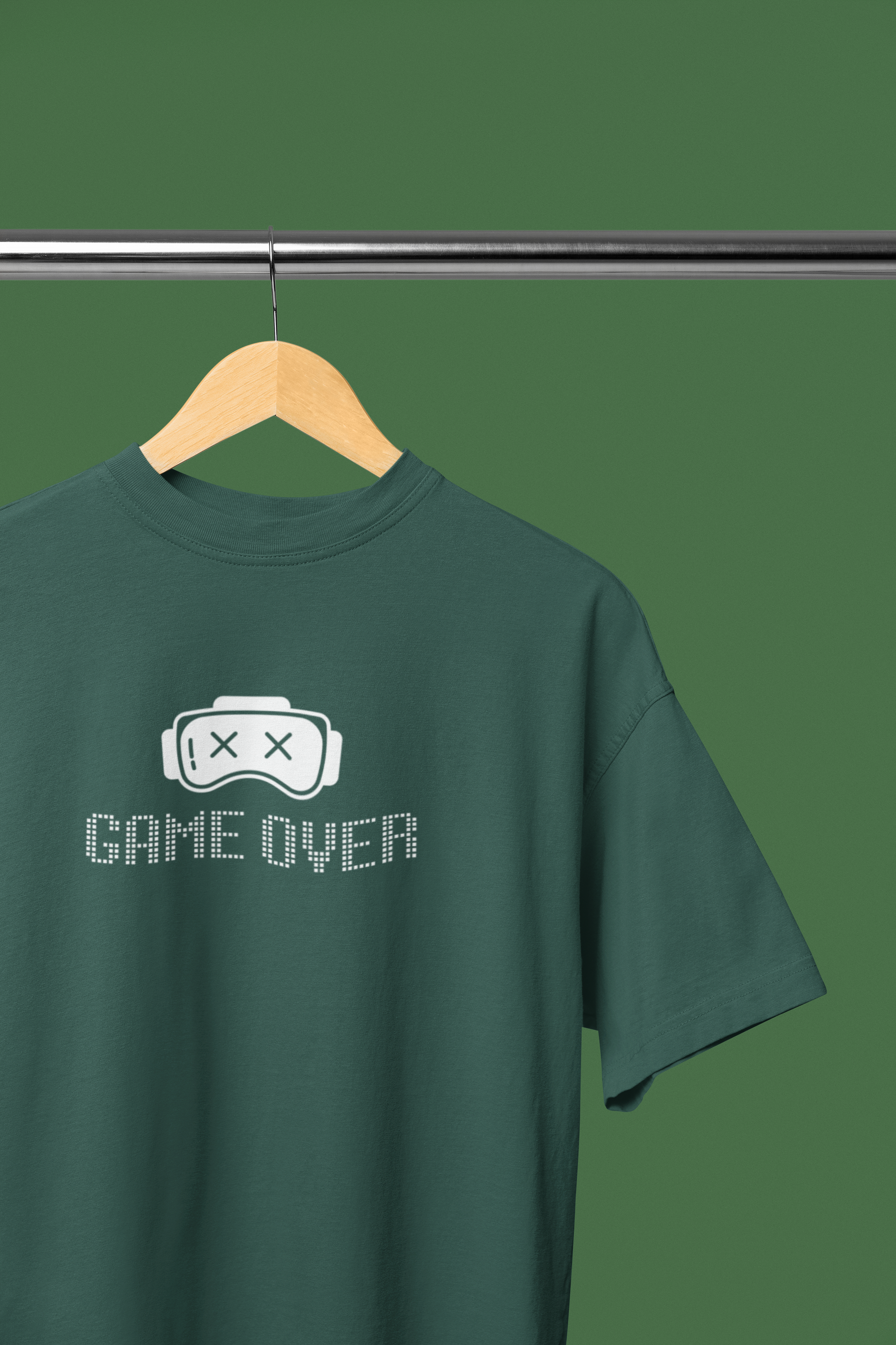 Game Over Unisex Oversized T-Shirt