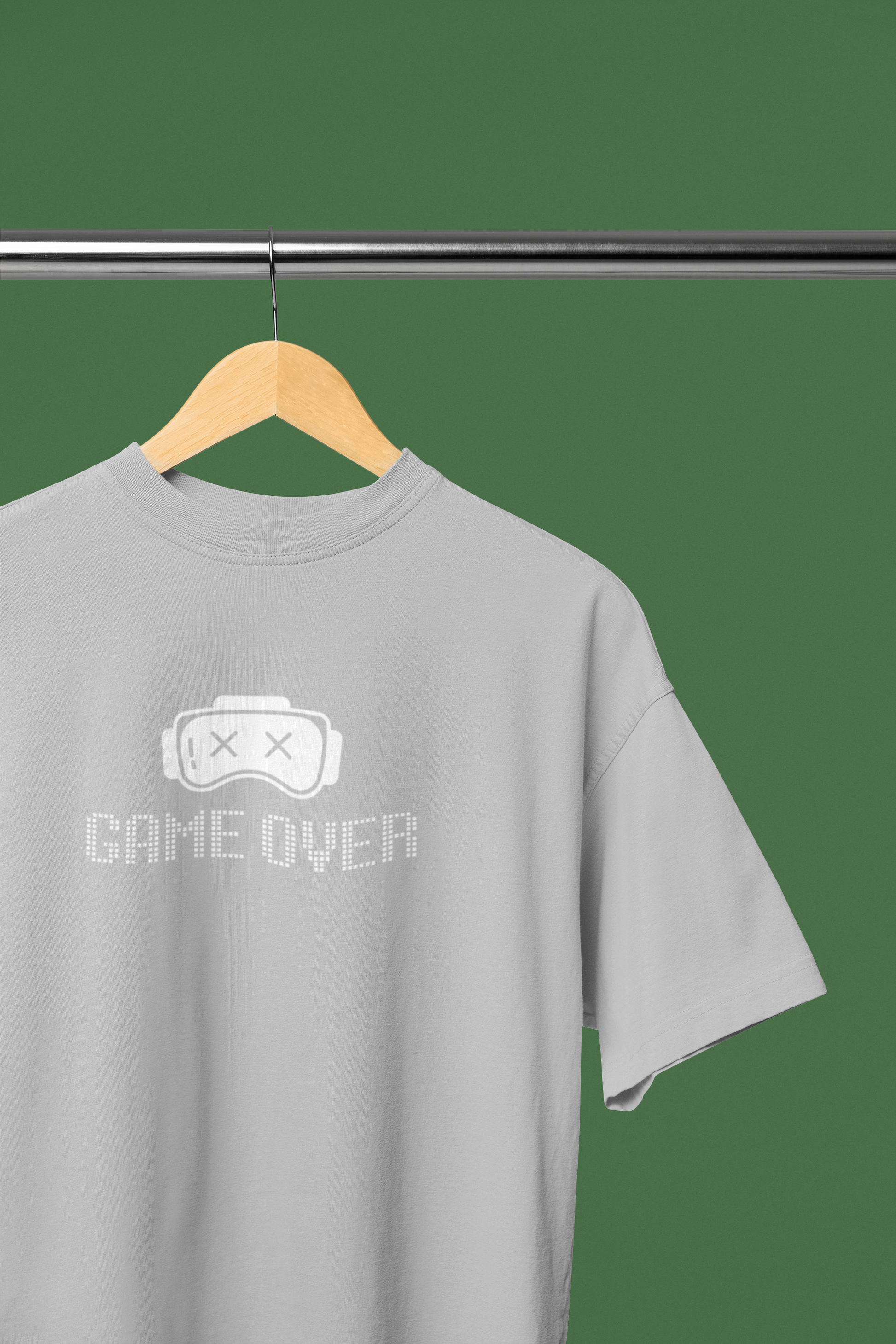Game Over Unisex Oversized T-Shirt