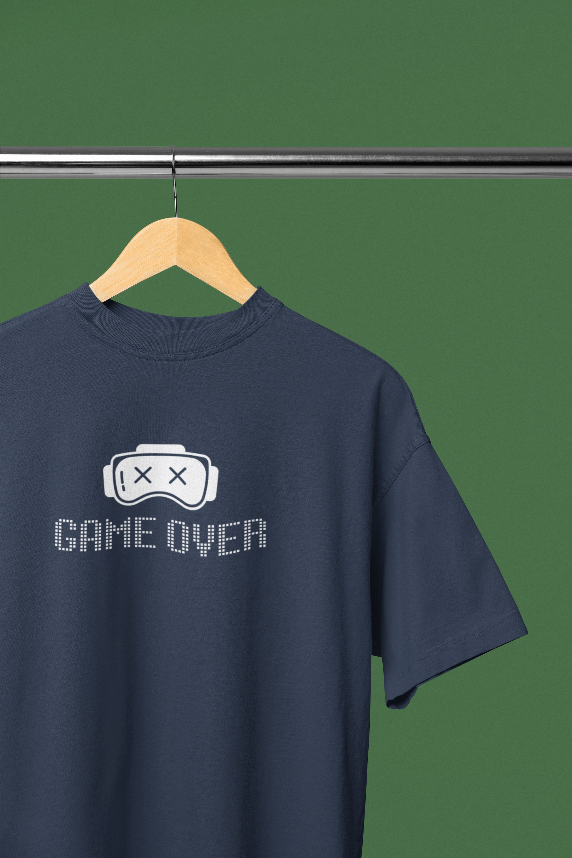 Game Over Unisex Oversized T-Shirt