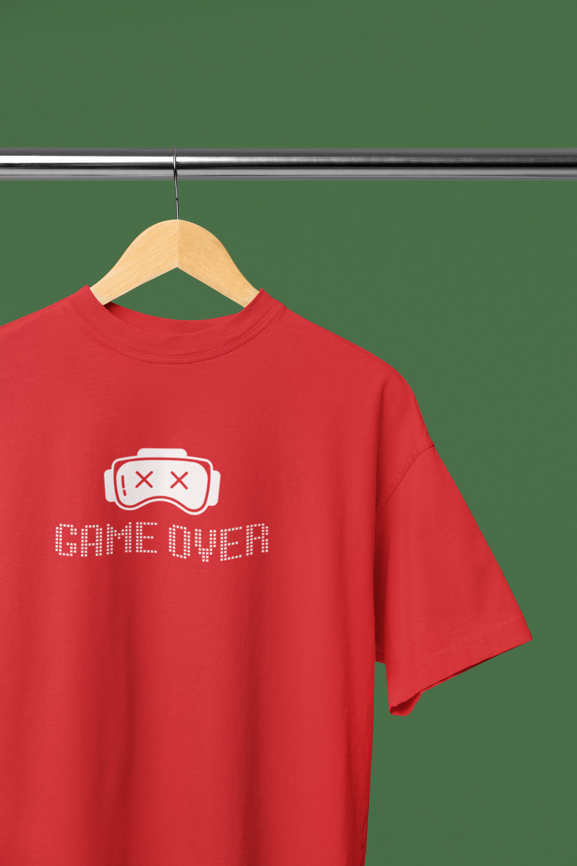 Game Over Unisex Oversized T-Shirt