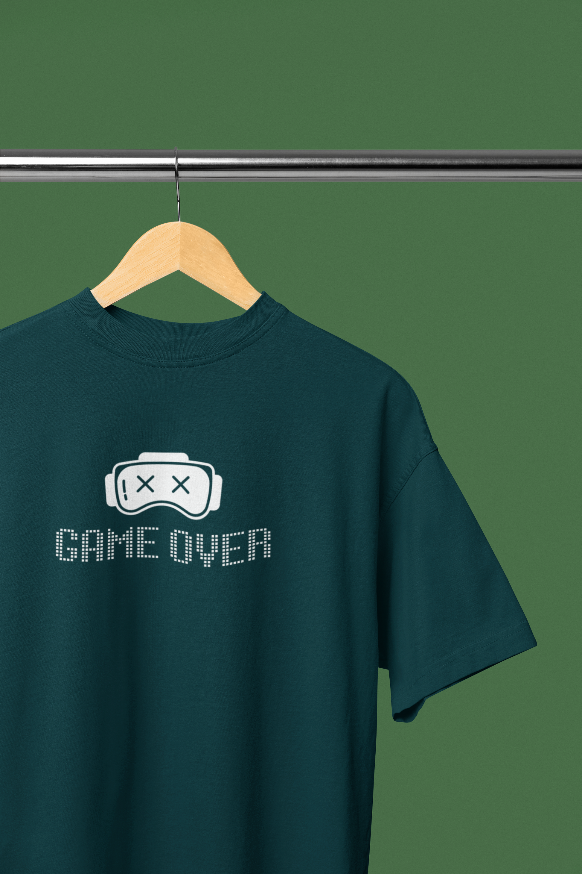Game Over Unisex Oversized T-Shirt
