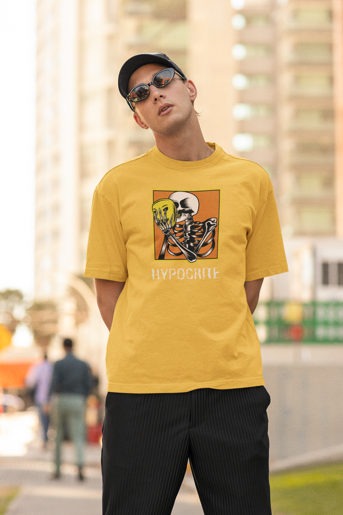 Hypocrite Oversized 100% Cotton T-Shirt