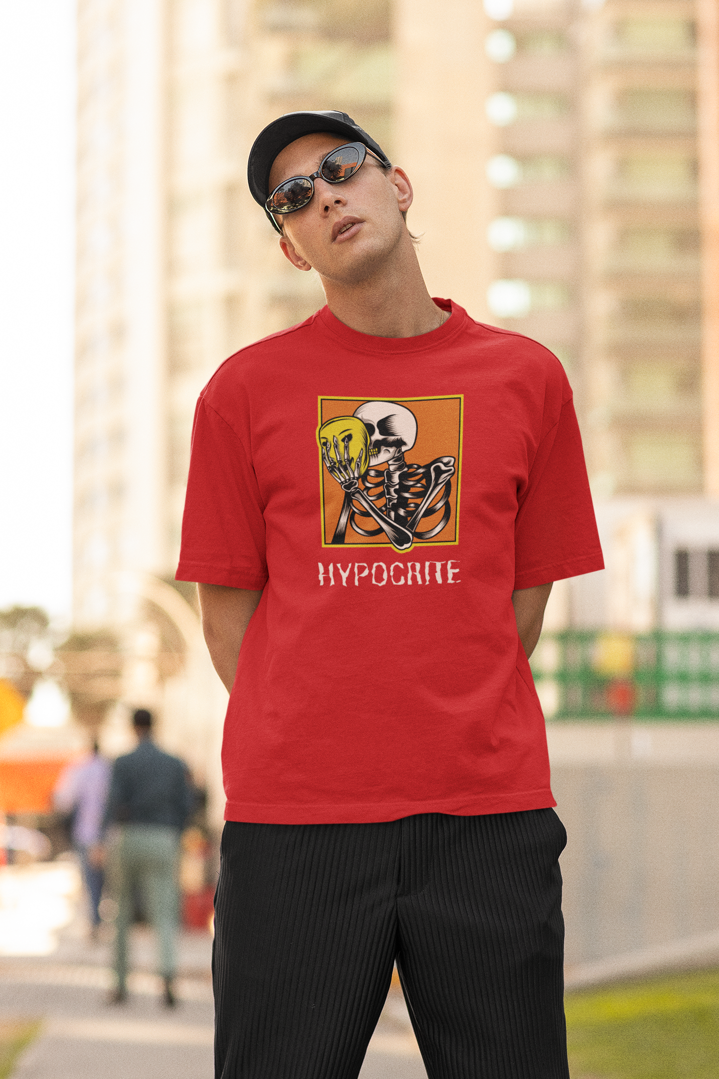 Hypocrite Oversized 100% Cotton T-Shirt