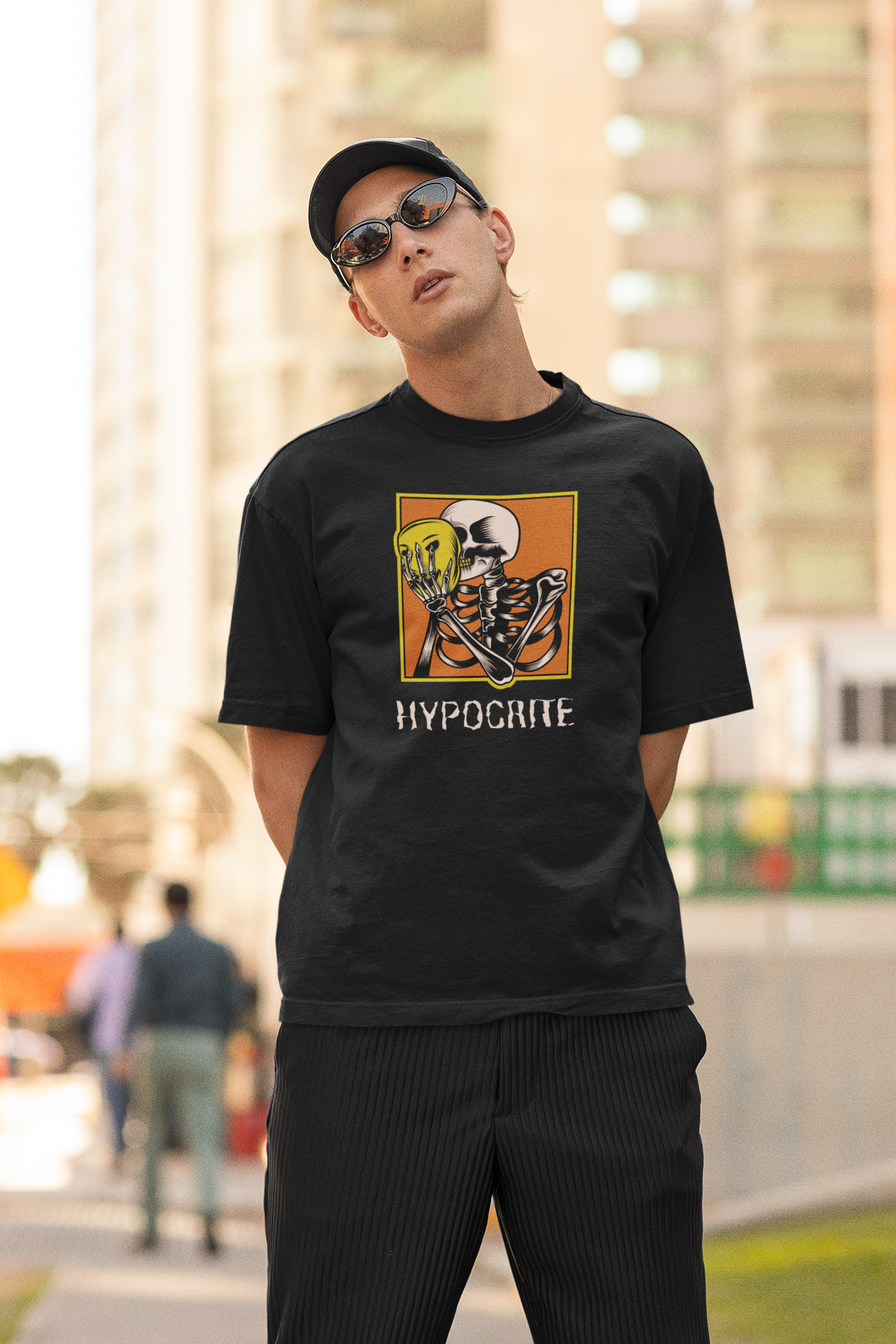 Hypocrite Oversized 100% Cotton T-Shirt