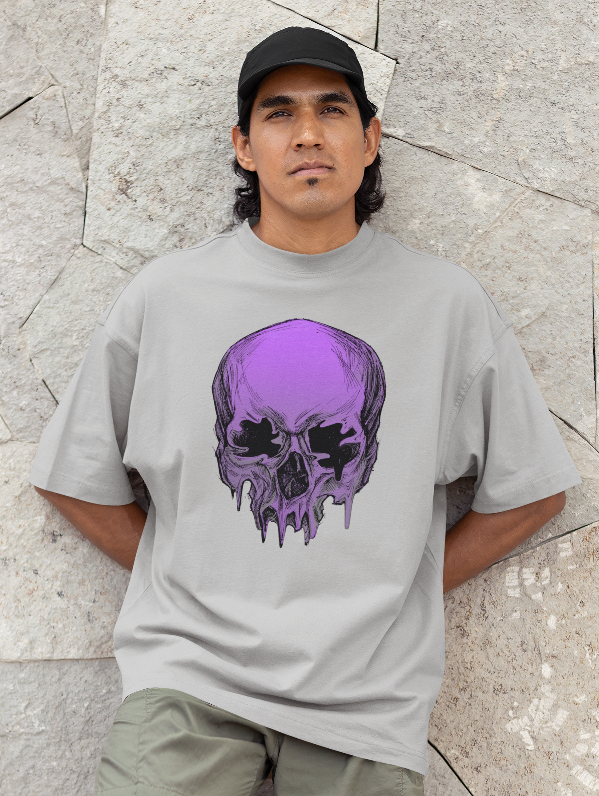 Big Skull Oversized T-Shirt