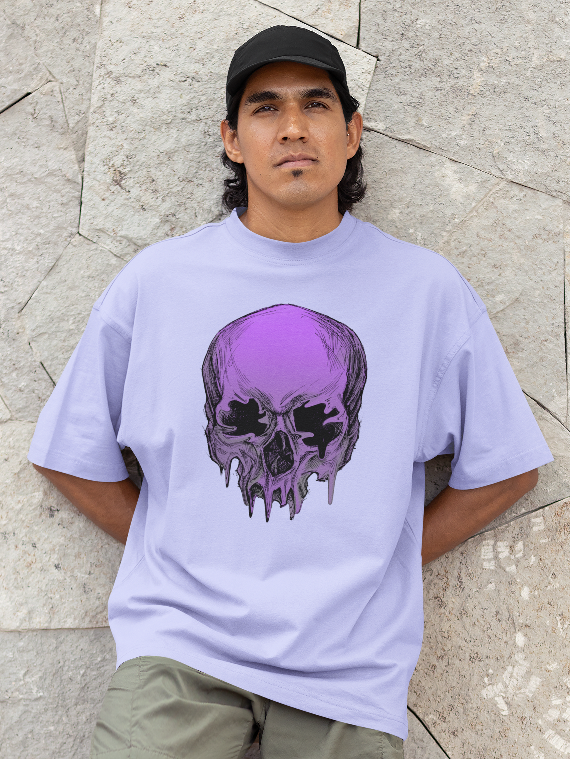Big Skull Oversized T-Shirt