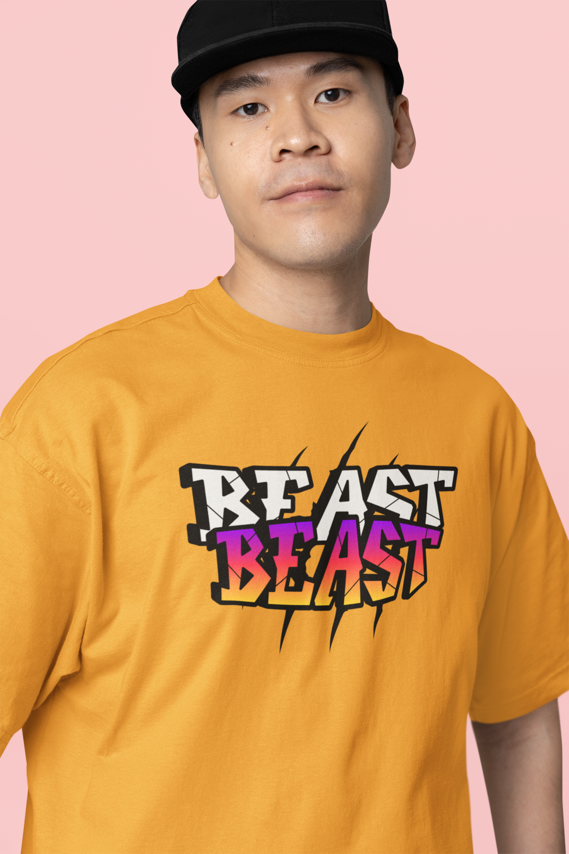Beast Beast Oversized 100% Cotton T-Shirt