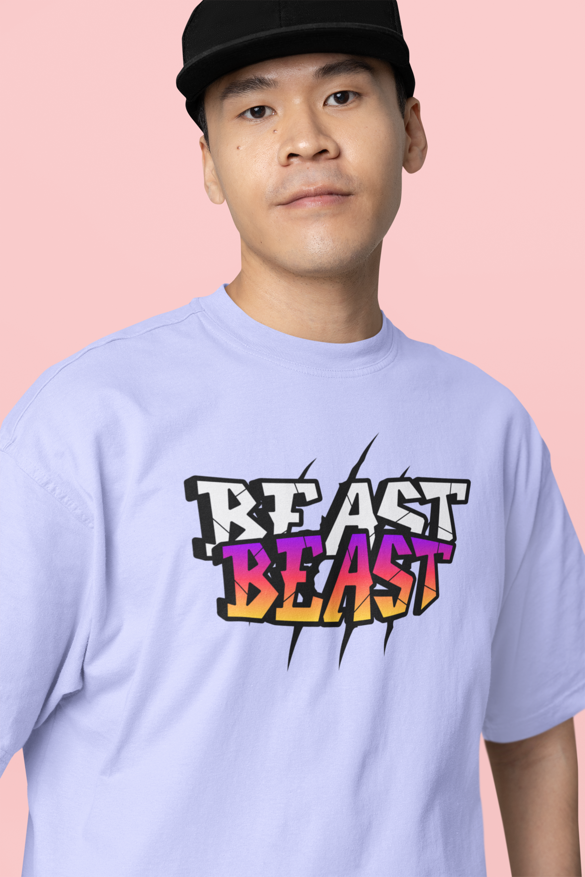 Beast Beast Oversized 100% Cotton T-Shirt