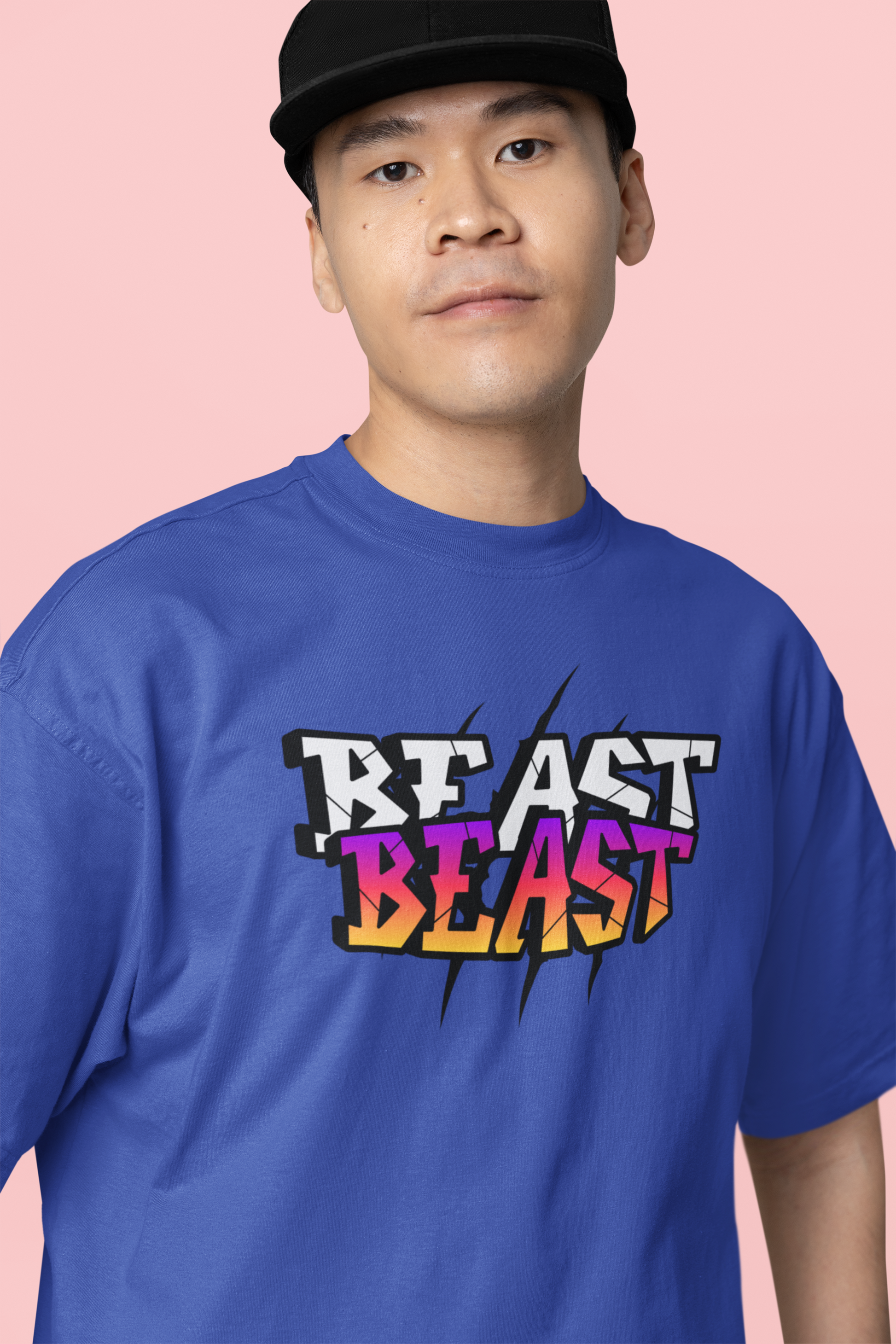 Beast Beast Oversized 100% Cotton T-Shirt