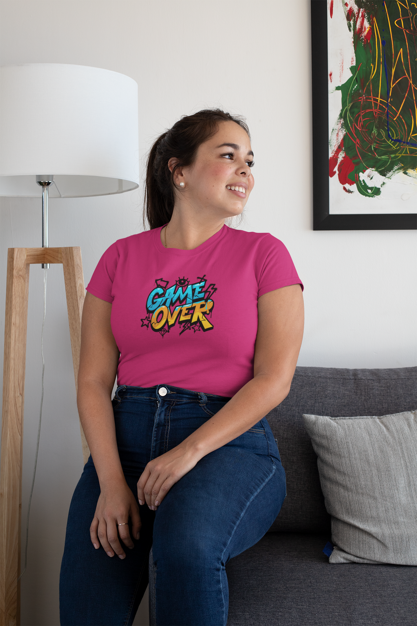 Game Over 100% Cotton T-Shirt