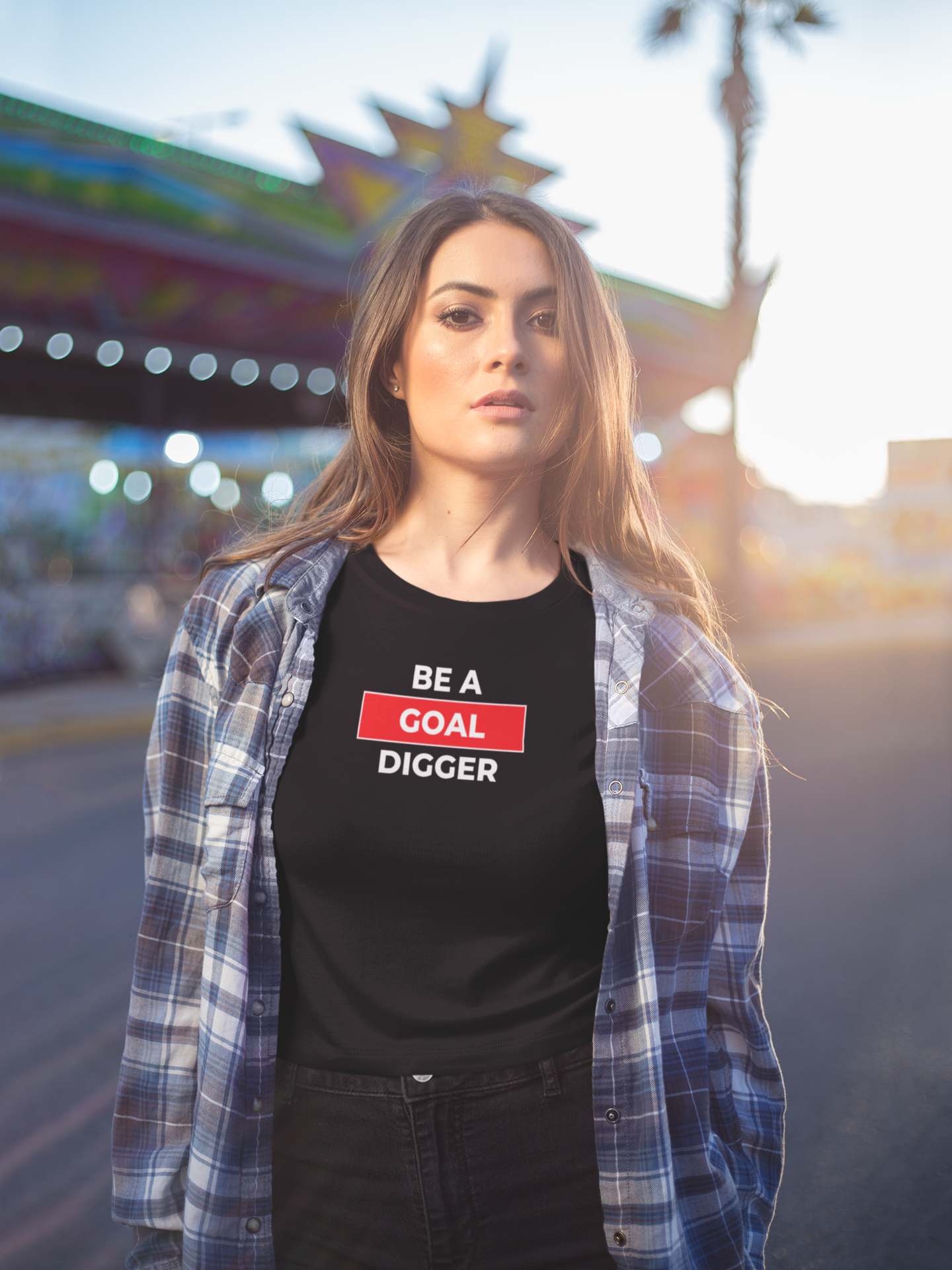 Be A Goal Digger 100% Cotton T-Shirt