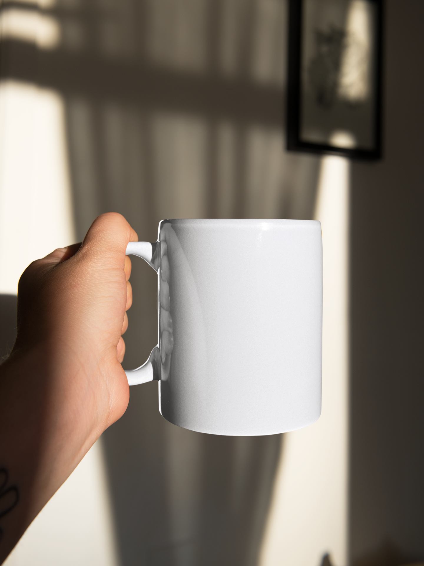 Minimalist Black & White Coffee Mug