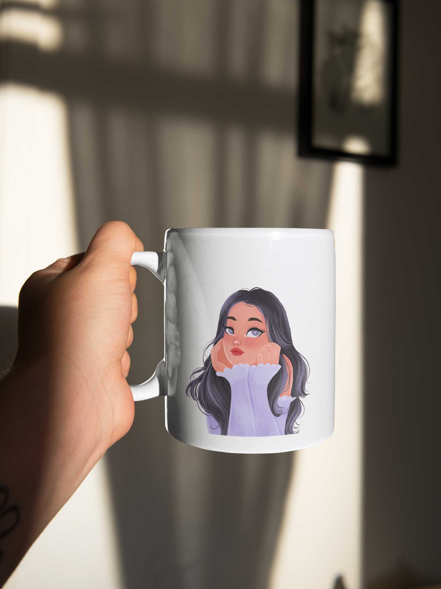 Daydream Glow Girl Coffee Mug