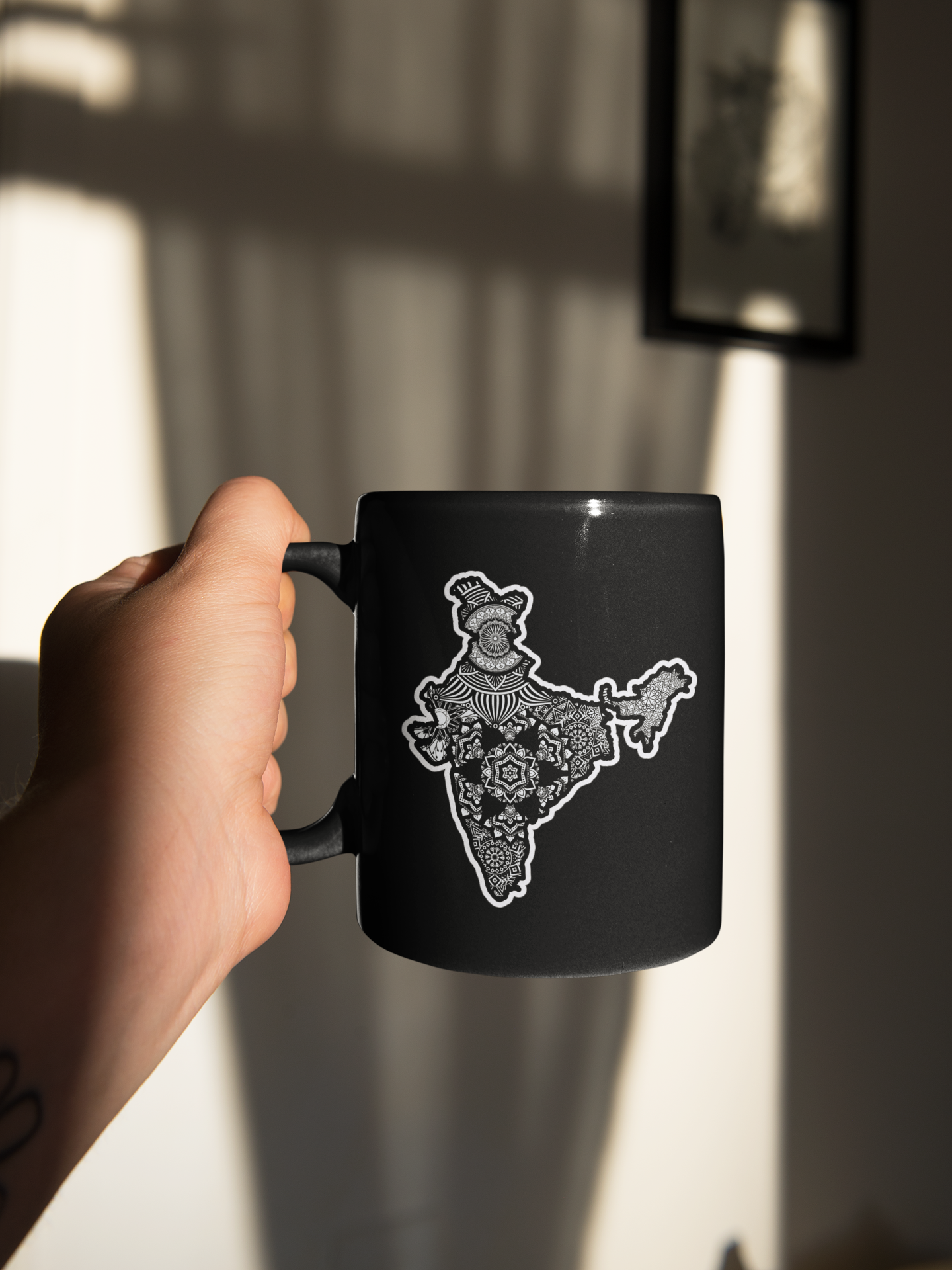 I Love My India Coffee Mug