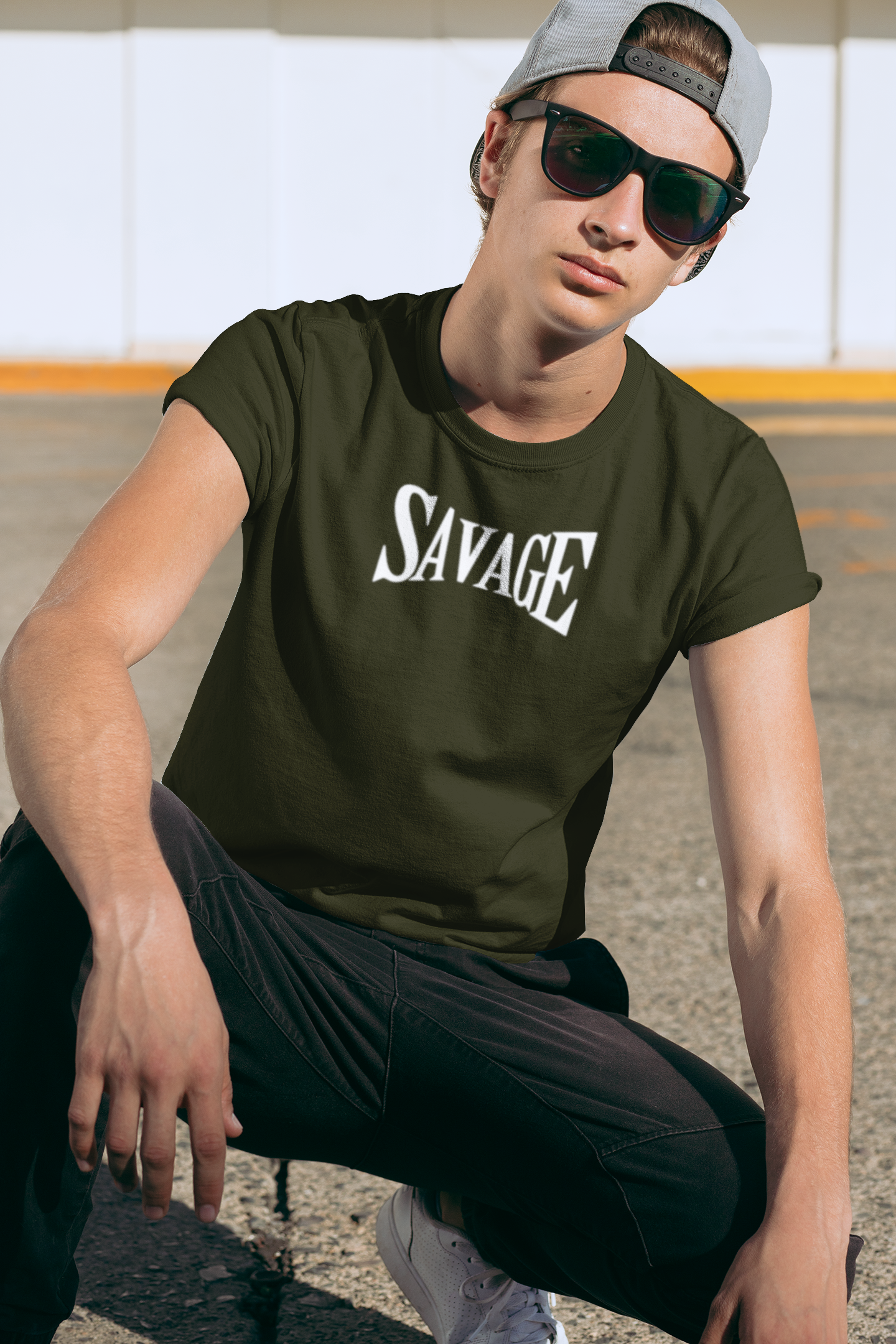 Savage 100% Cotton T-Shirt
