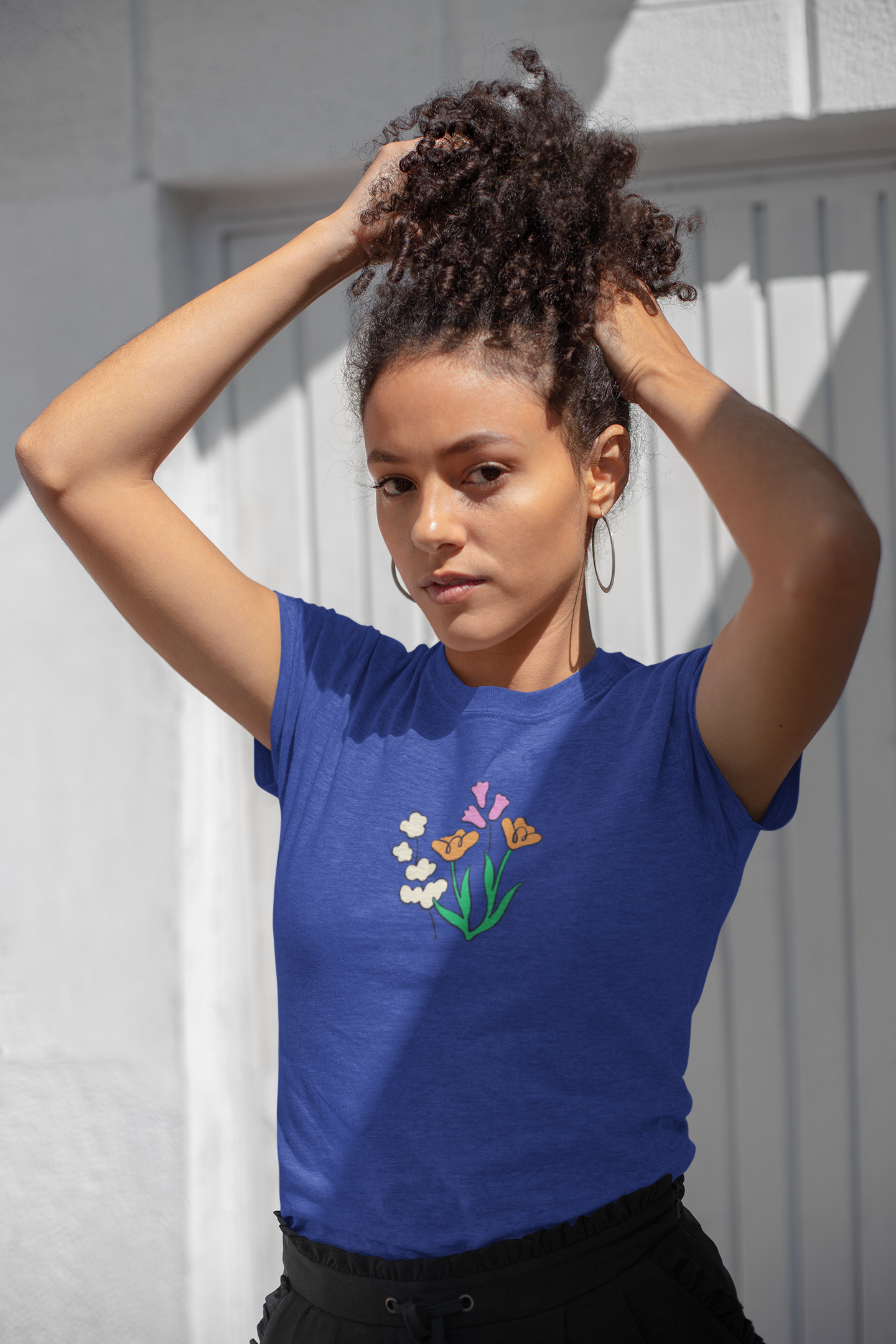 Flower 100% Cotton T-Shirt