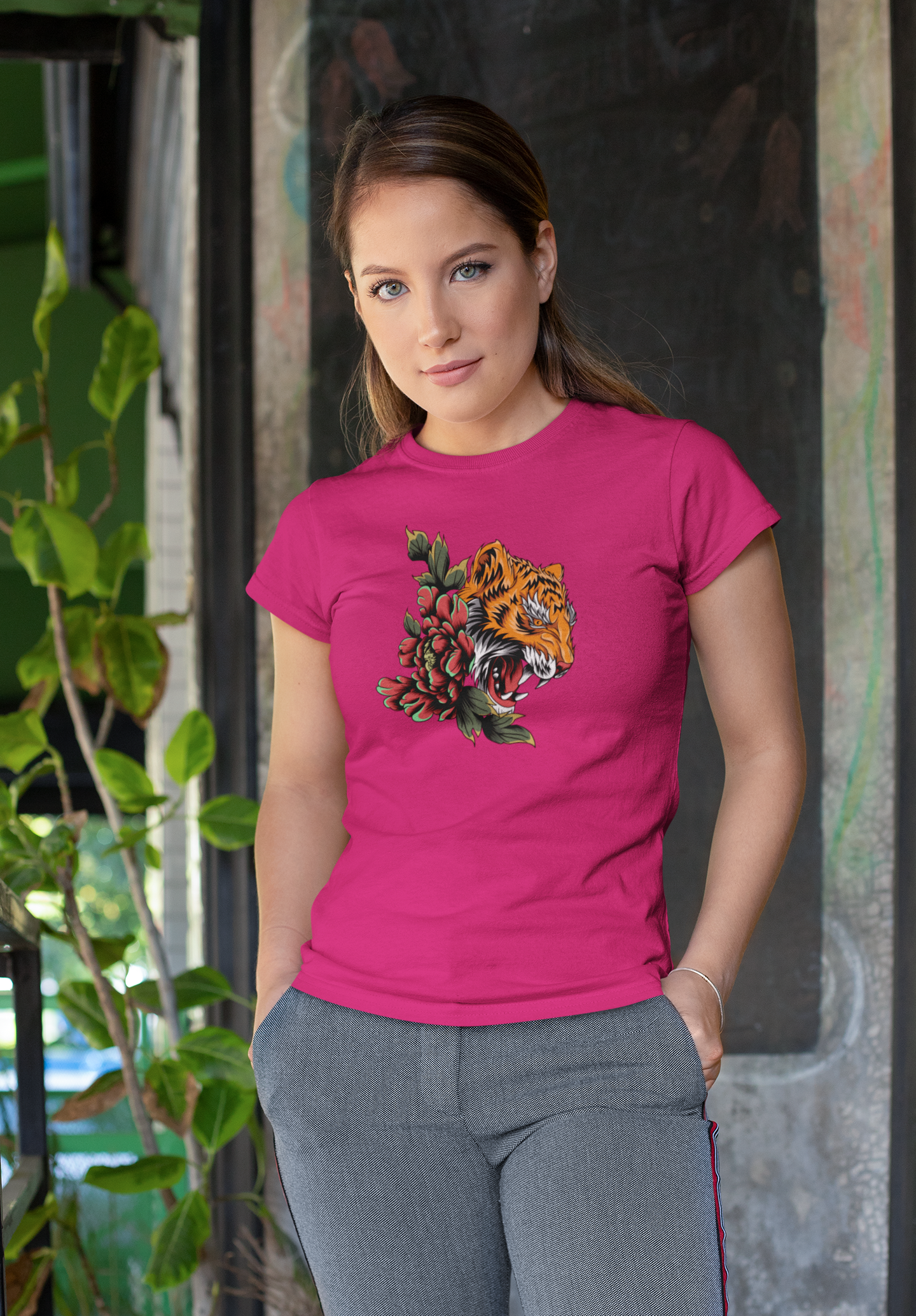 Tiger & Rose 100% Cotton T-Shirt
