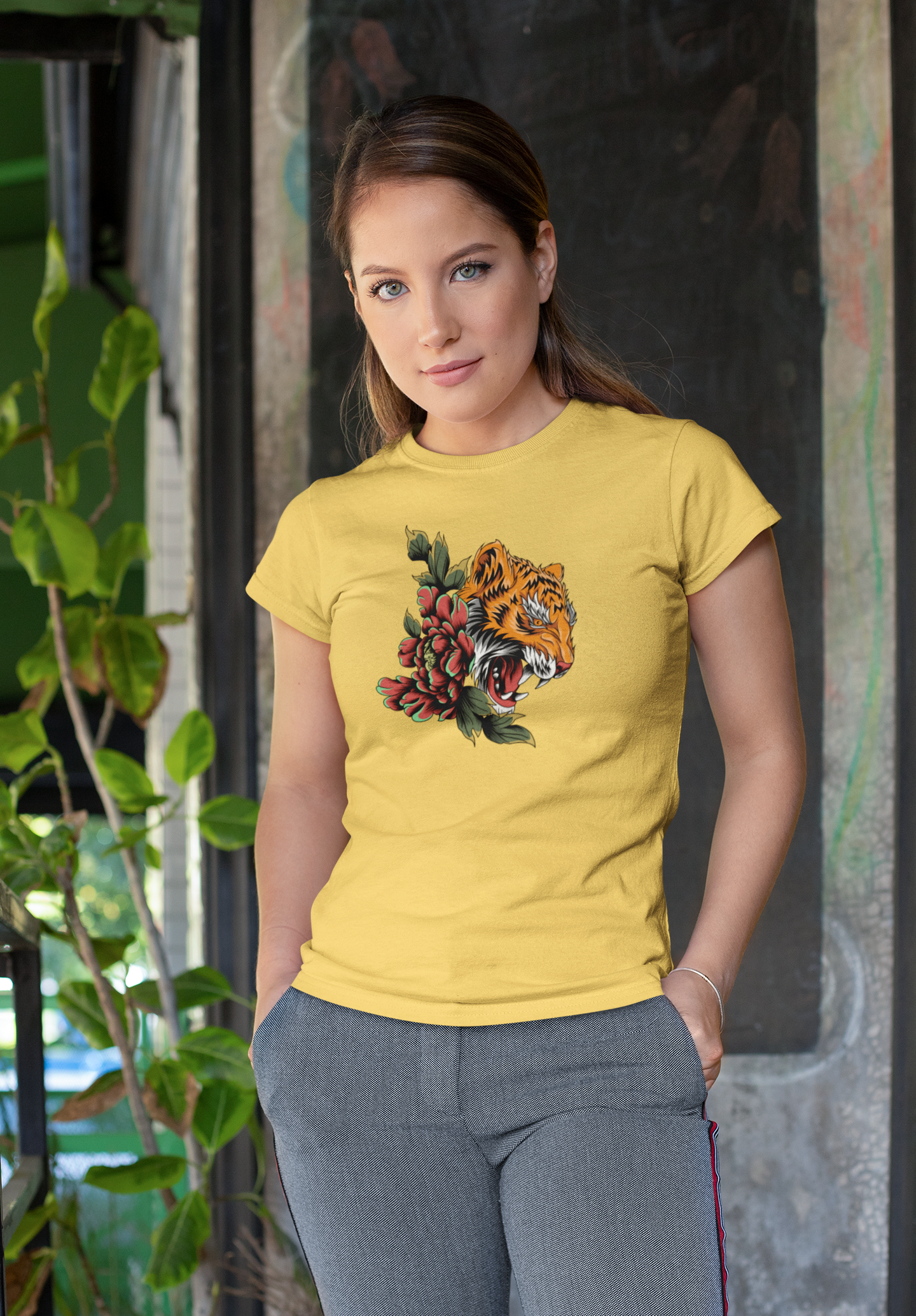 Tiger & Rose 100% Cotton T-Shirt