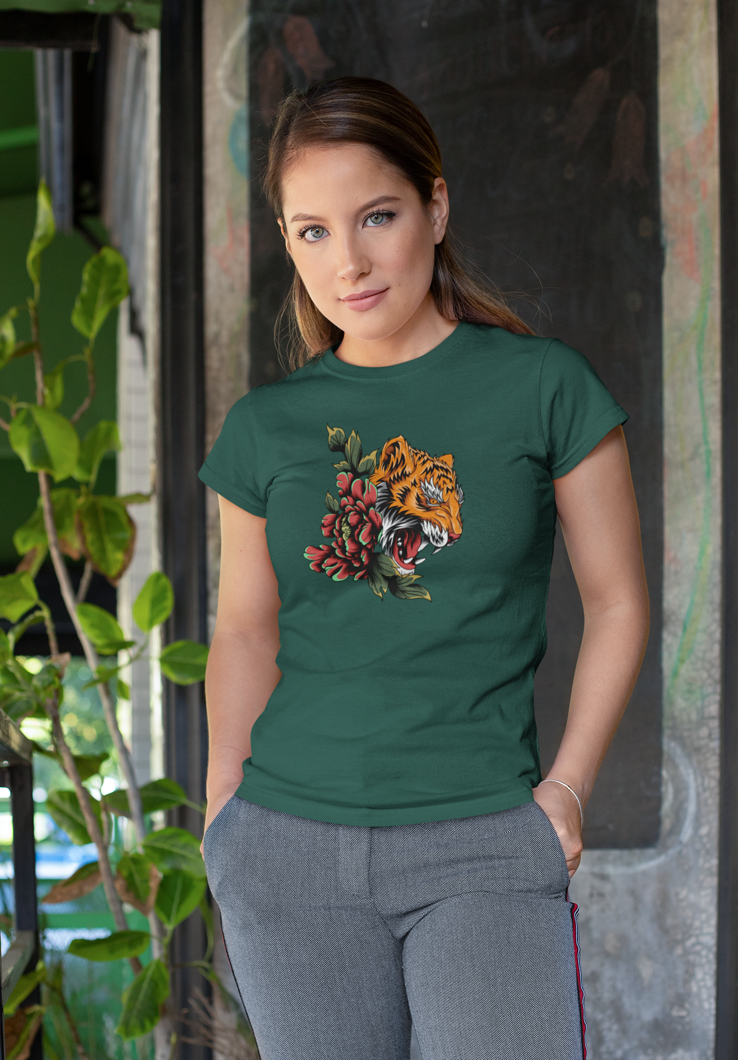Tiger & Rose 100% Cotton T-Shirt