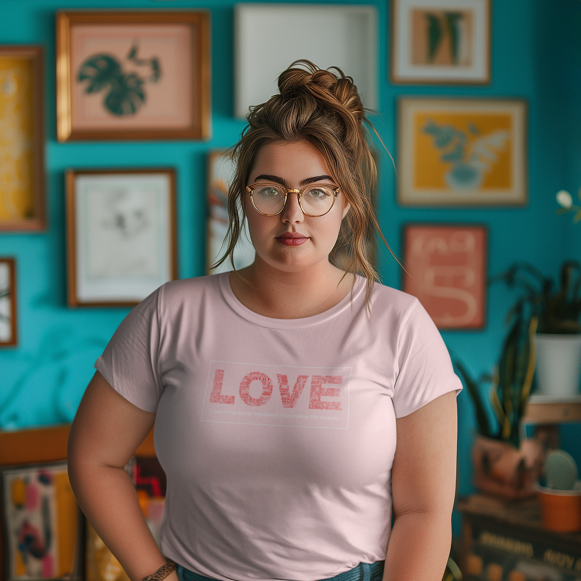 Love 100% Cotton T-Shirt XXL