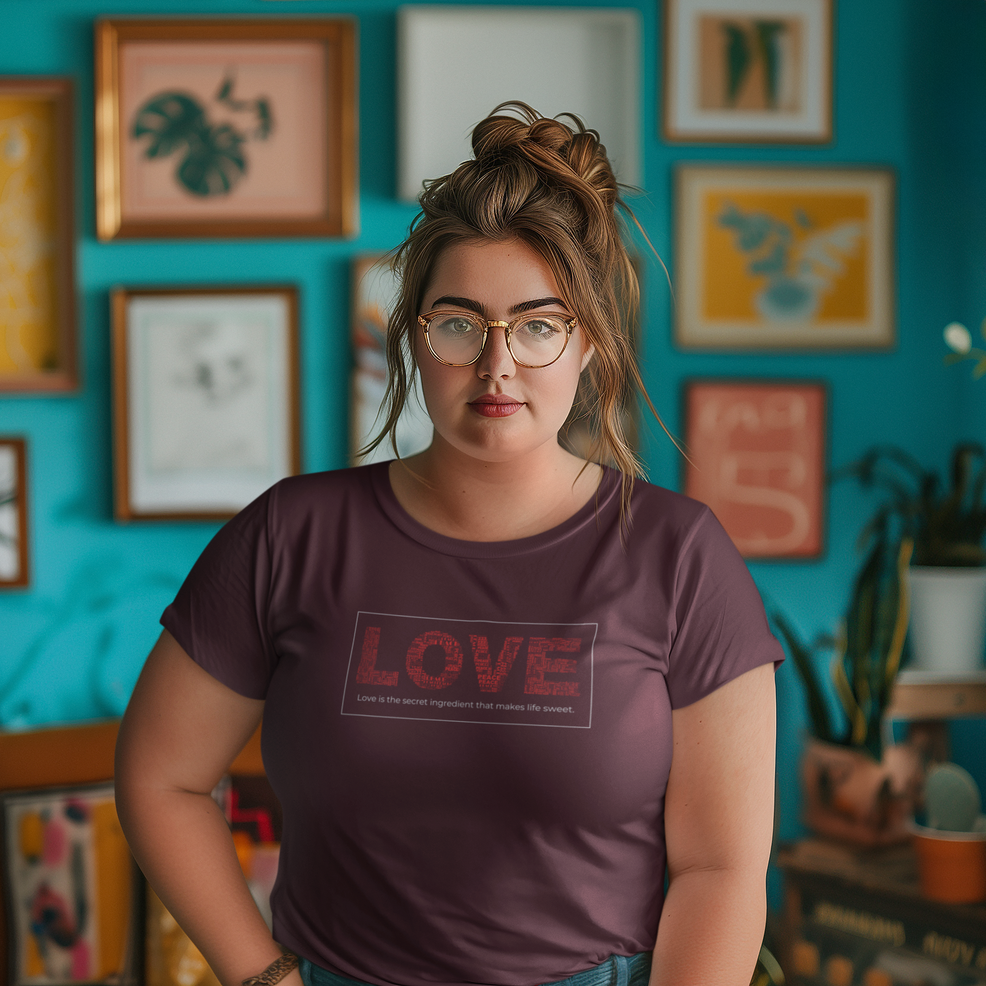 Love 100% Cotton T-Shirt XXL