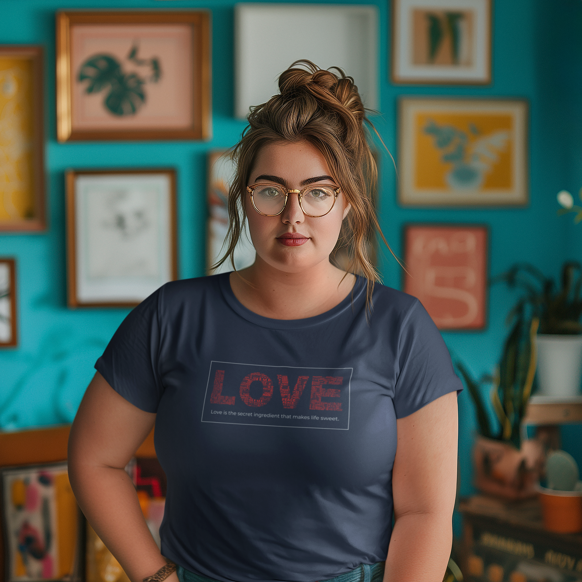 Love 100% Cotton T-Shirt XXL