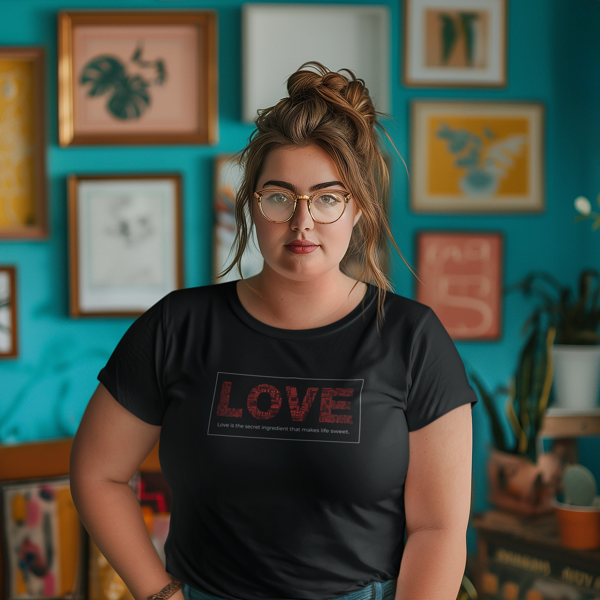 Love 100% Cotton T-Shirt XXL