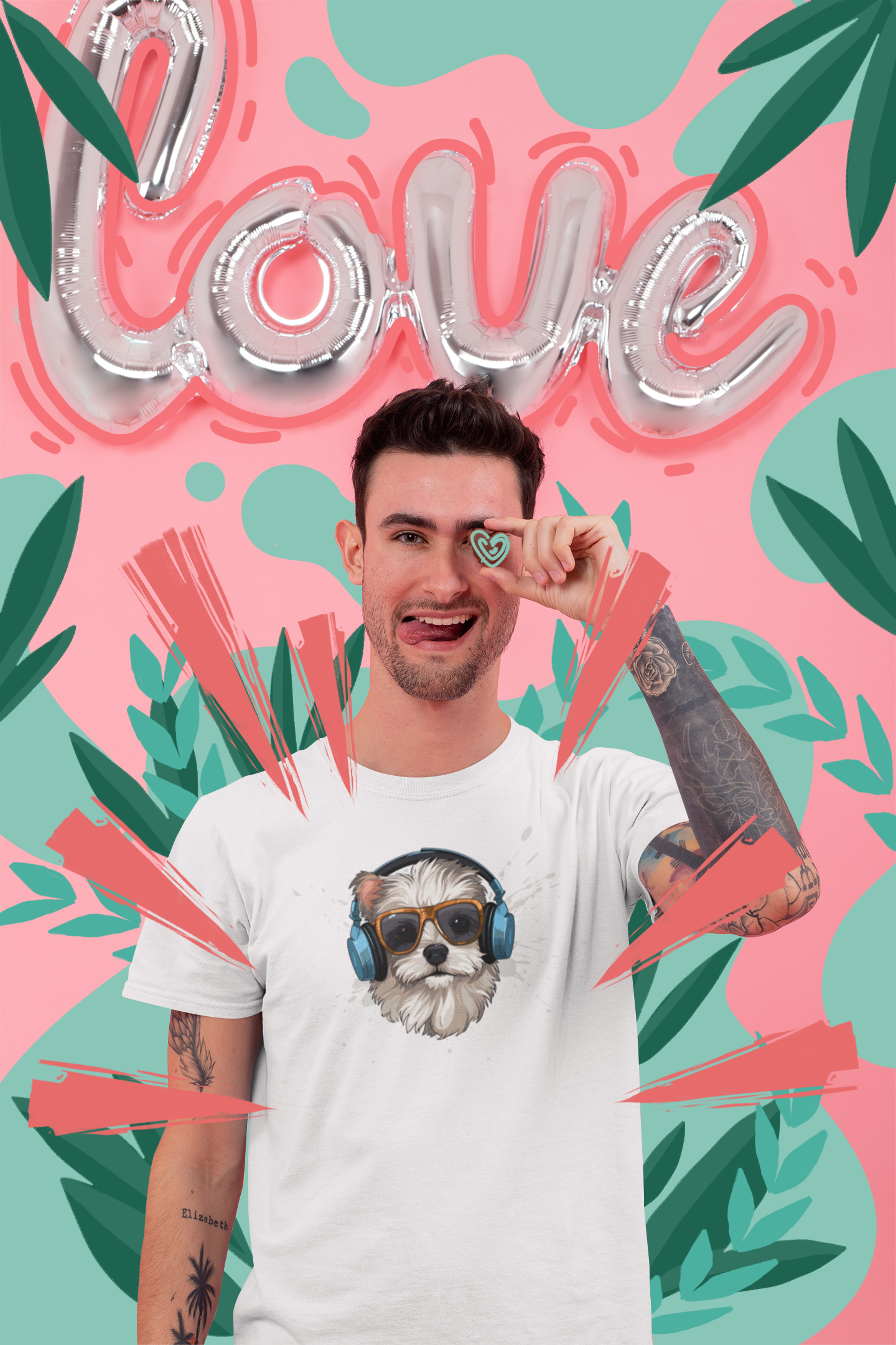 Cute Shitzu 100% Cotton T-Shirt