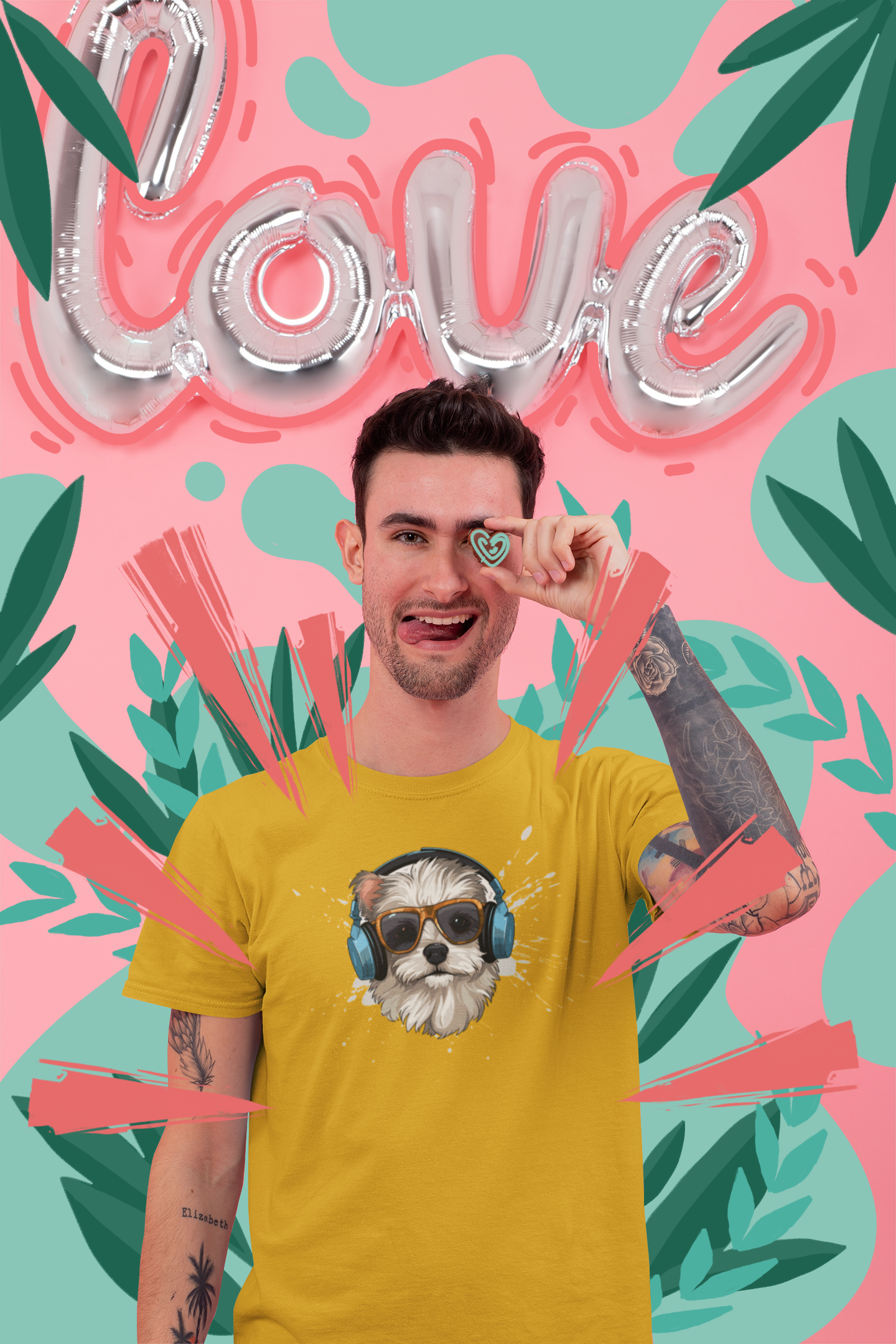 Cute Shitzu 100% Cotton T-Shirt