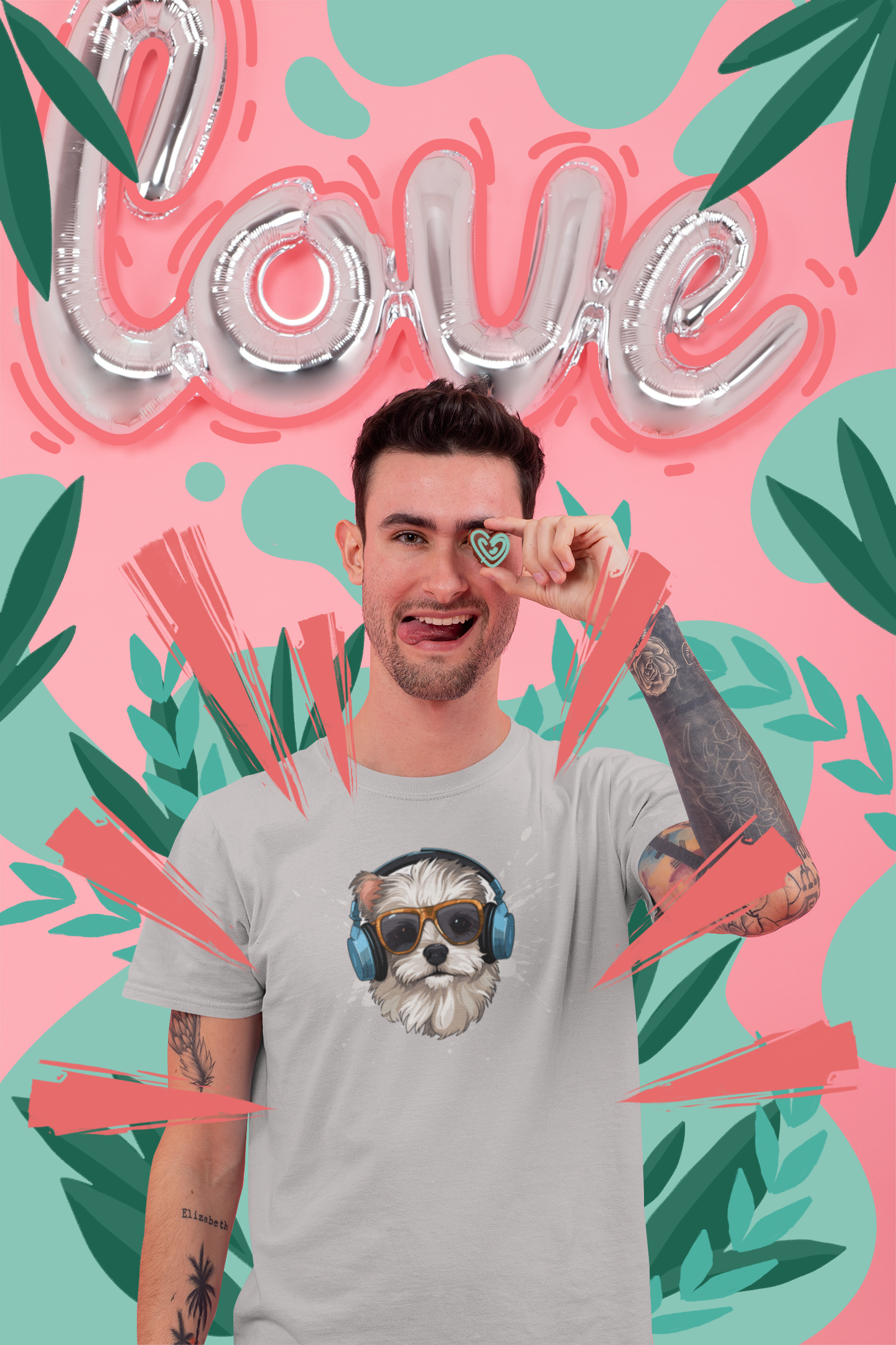 Cute Shitzu 100% Cotton T-Shirt