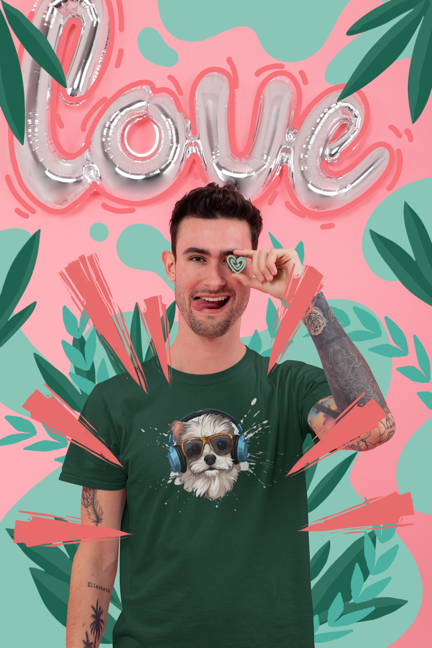 Cute Shitzu 100% Cotton T-Shirt