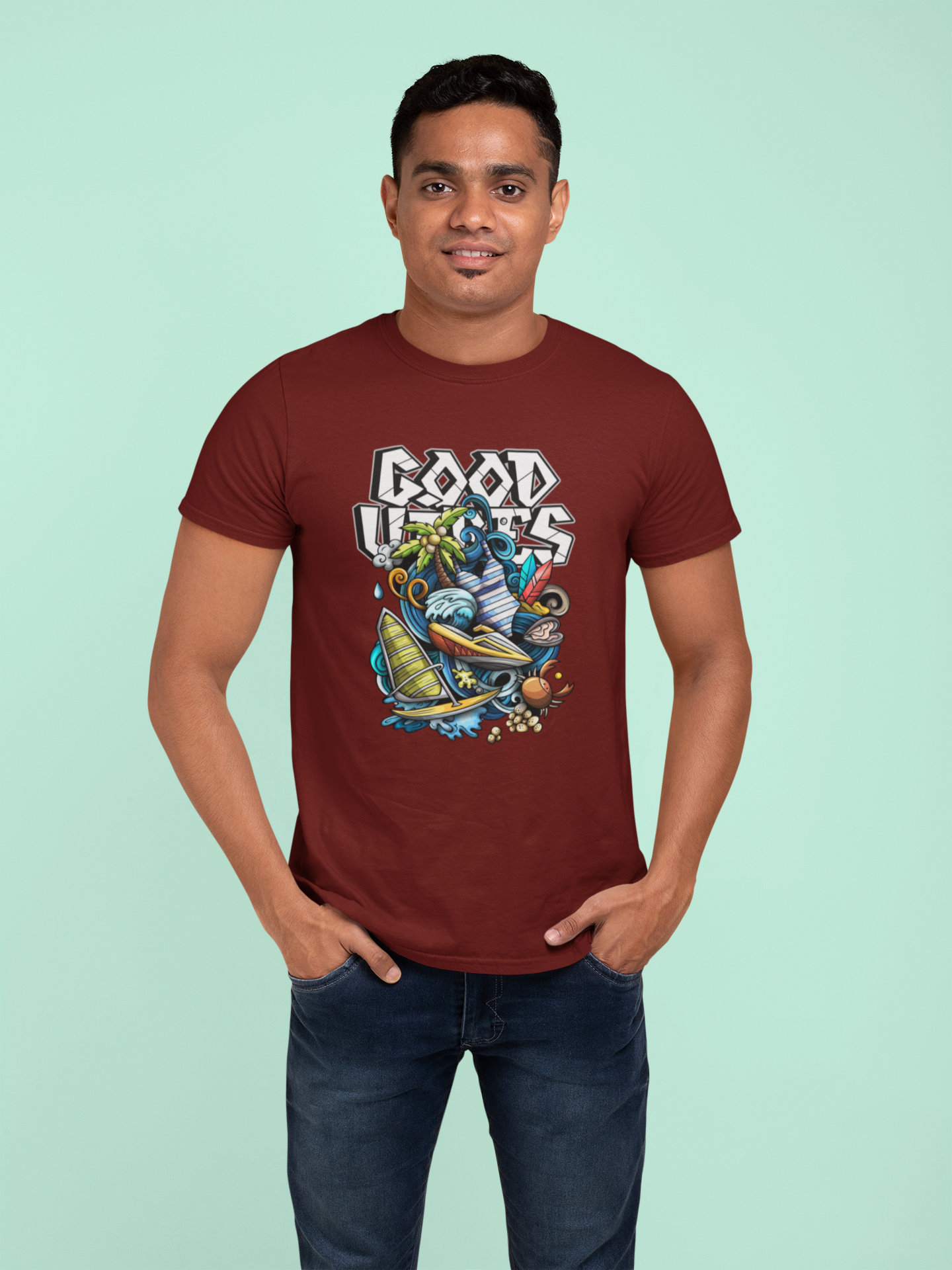 Good Vibes 100% Cotton T-Shirt