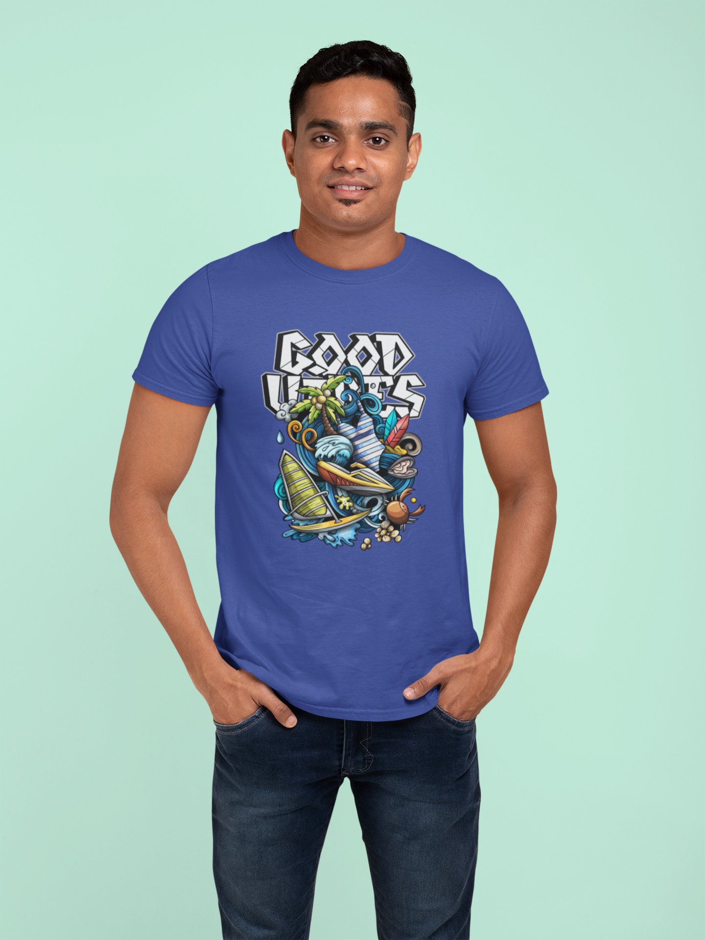 Good Vibes 100% Cotton T-Shirt