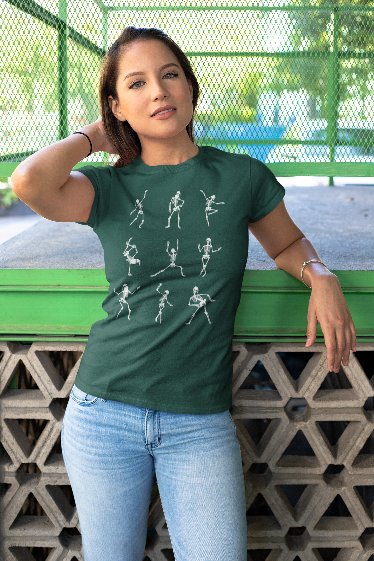 Skeleton Moves 100% Cotton T-Shirt