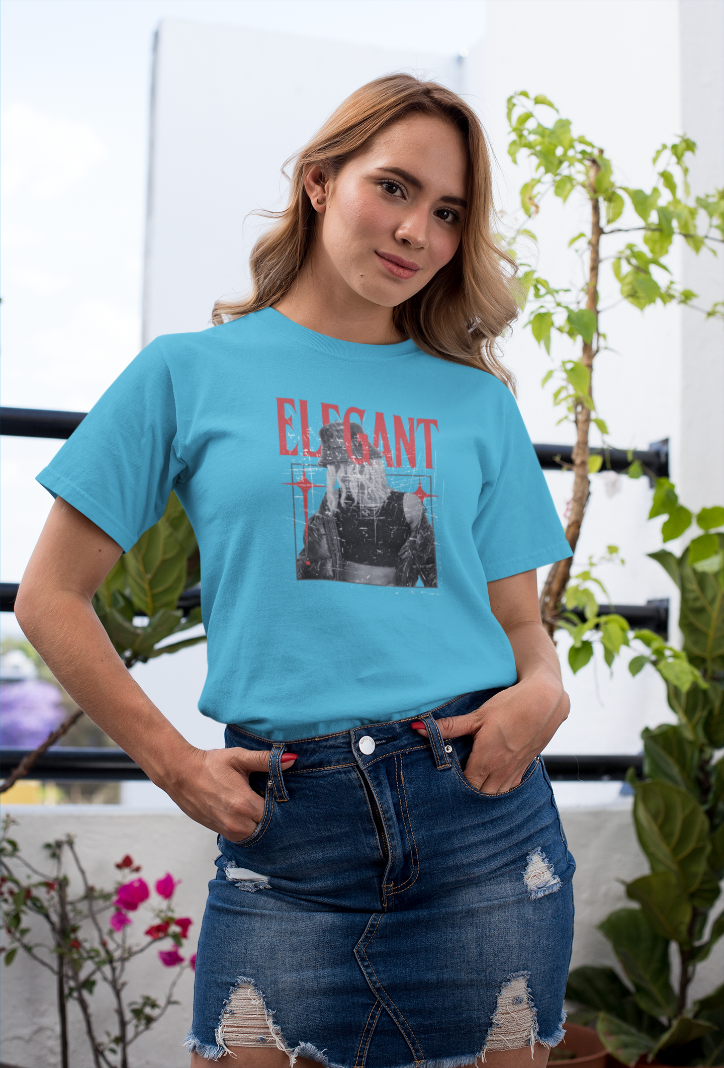 Elegant Cotton T-Shirt