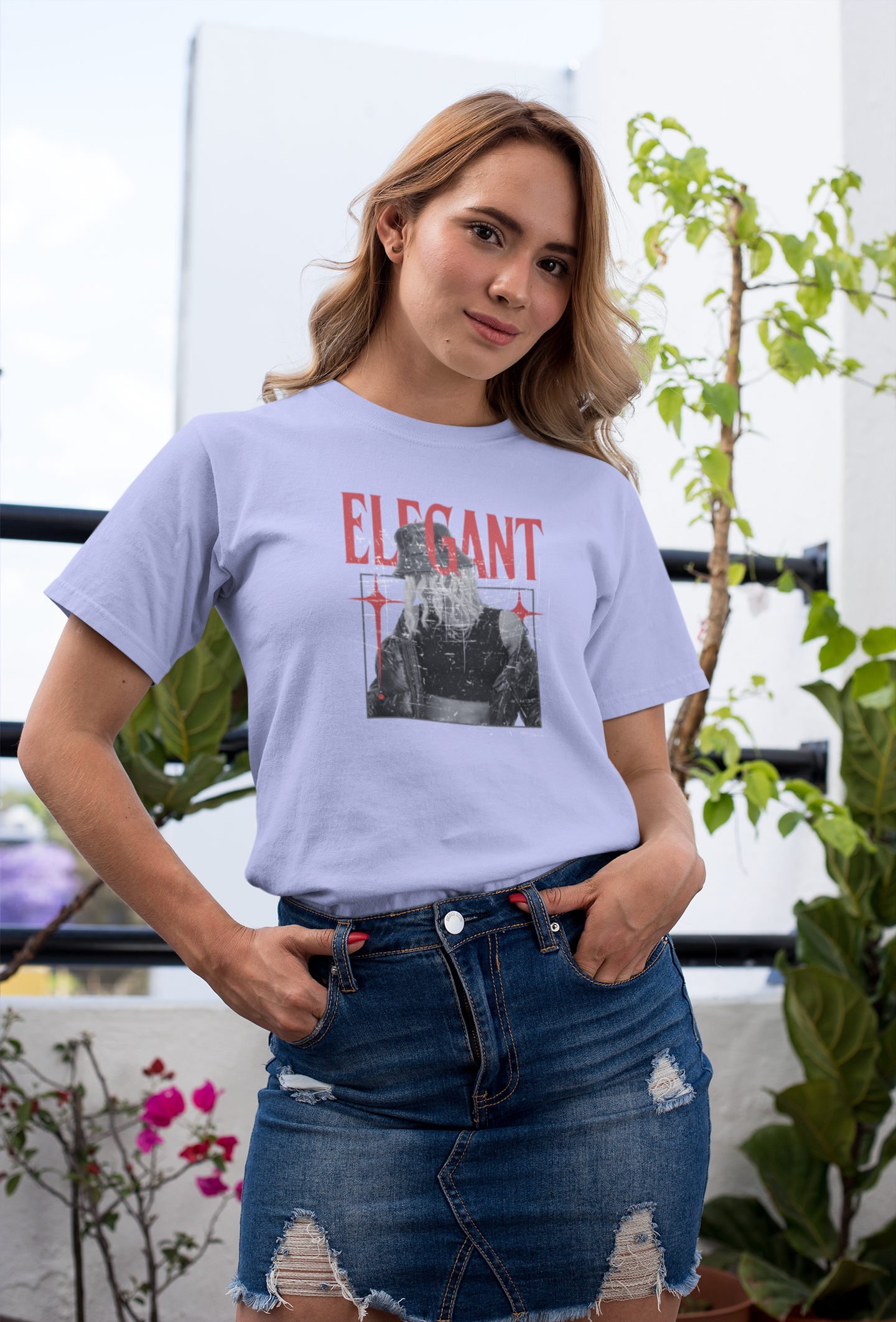 Elegant Cotton T-Shirt
