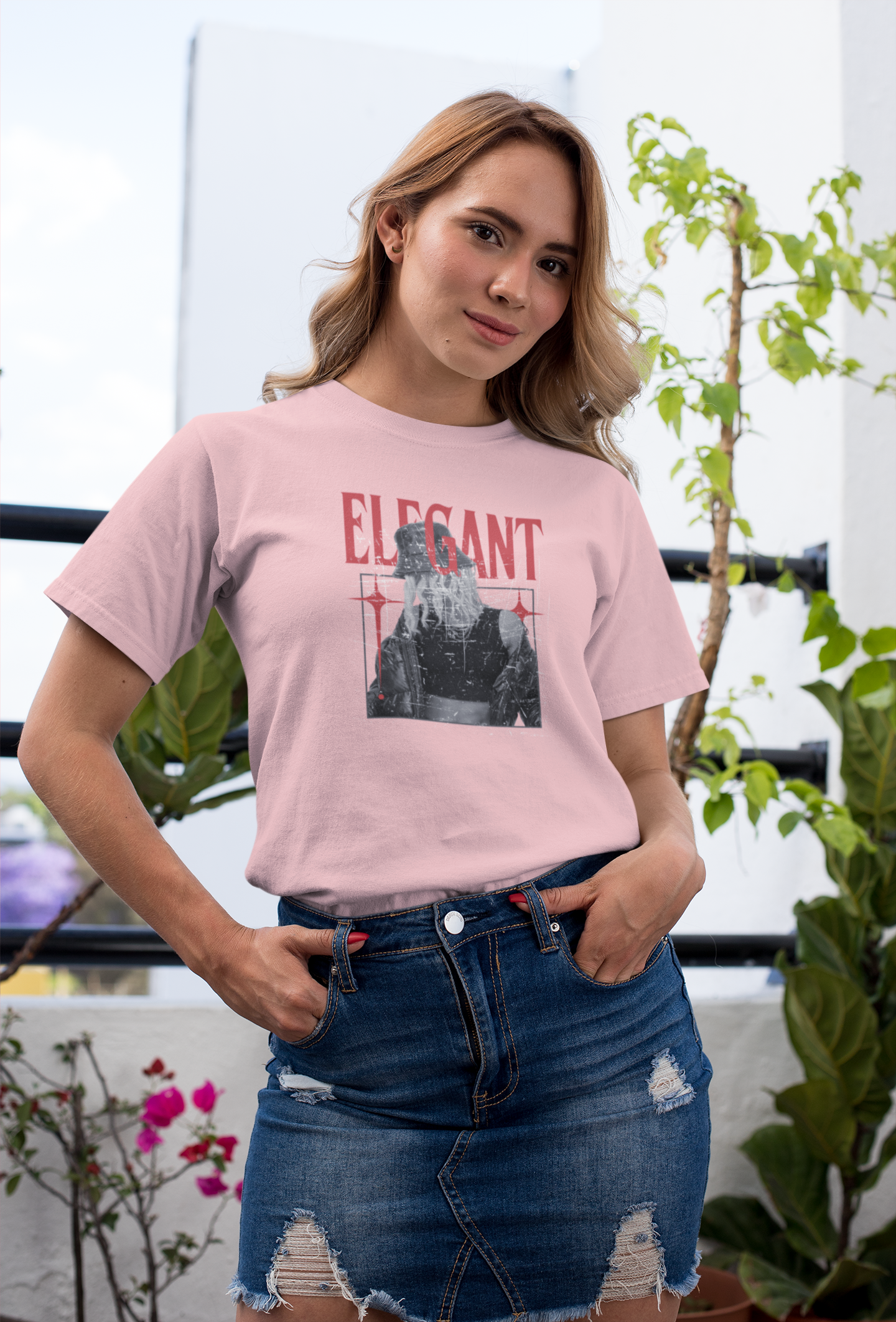 Elegant Cotton T-Shirt