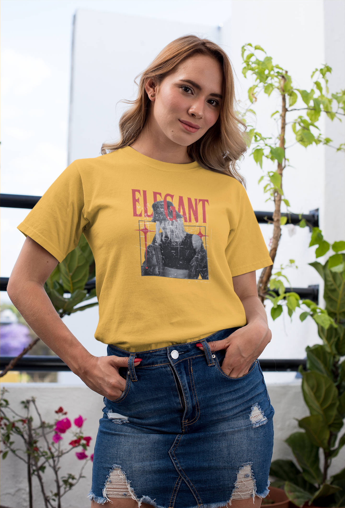 Elegant Cotton T-Shirt
