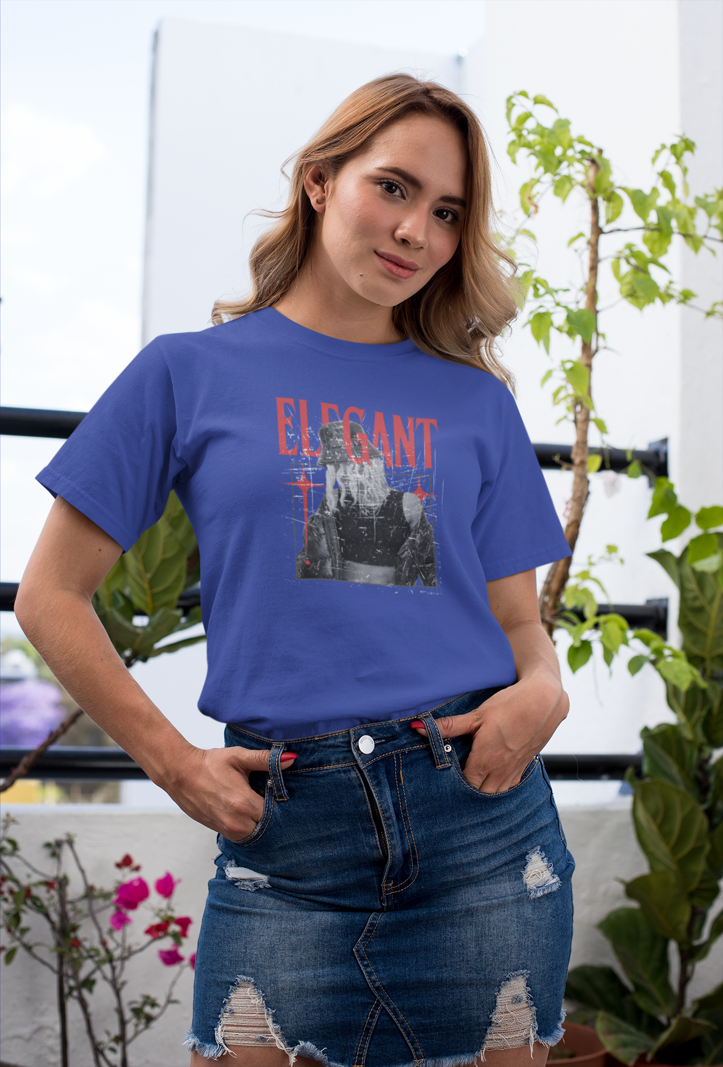 Elegant Cotton T-Shirt