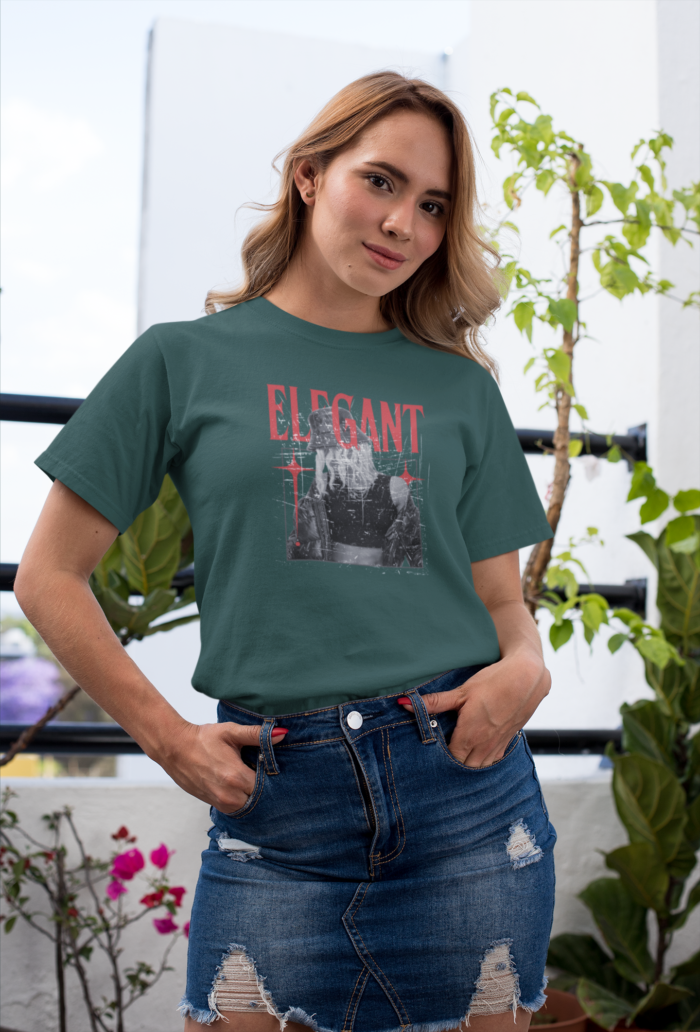 Elegant Cotton T-Shirt