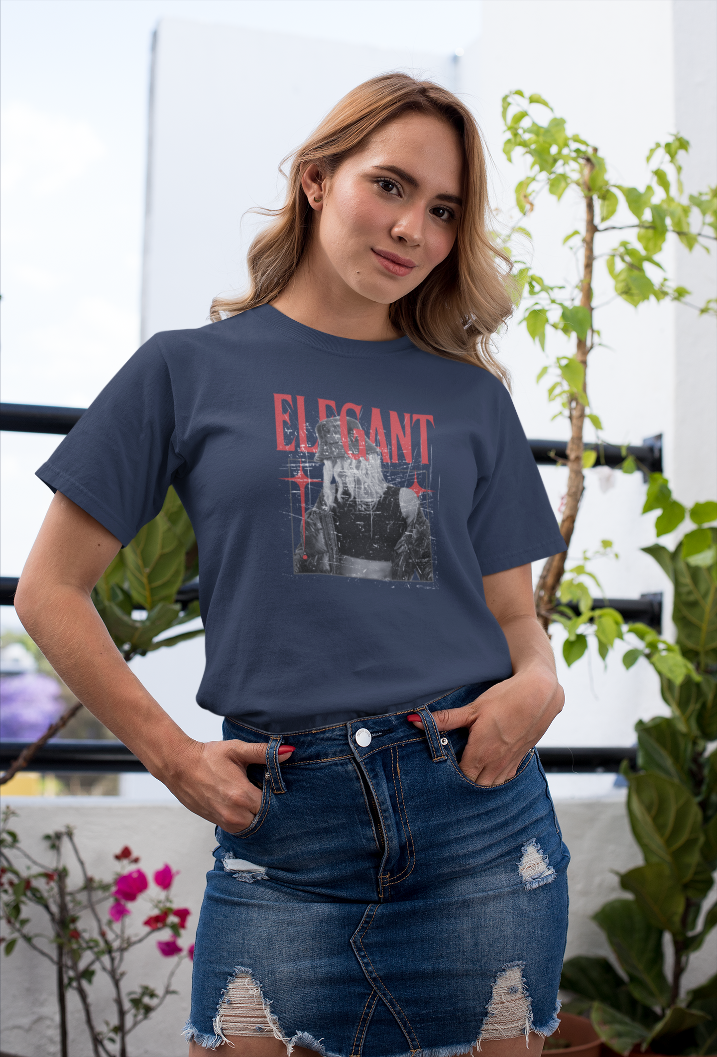 Elegant Cotton T-Shirt