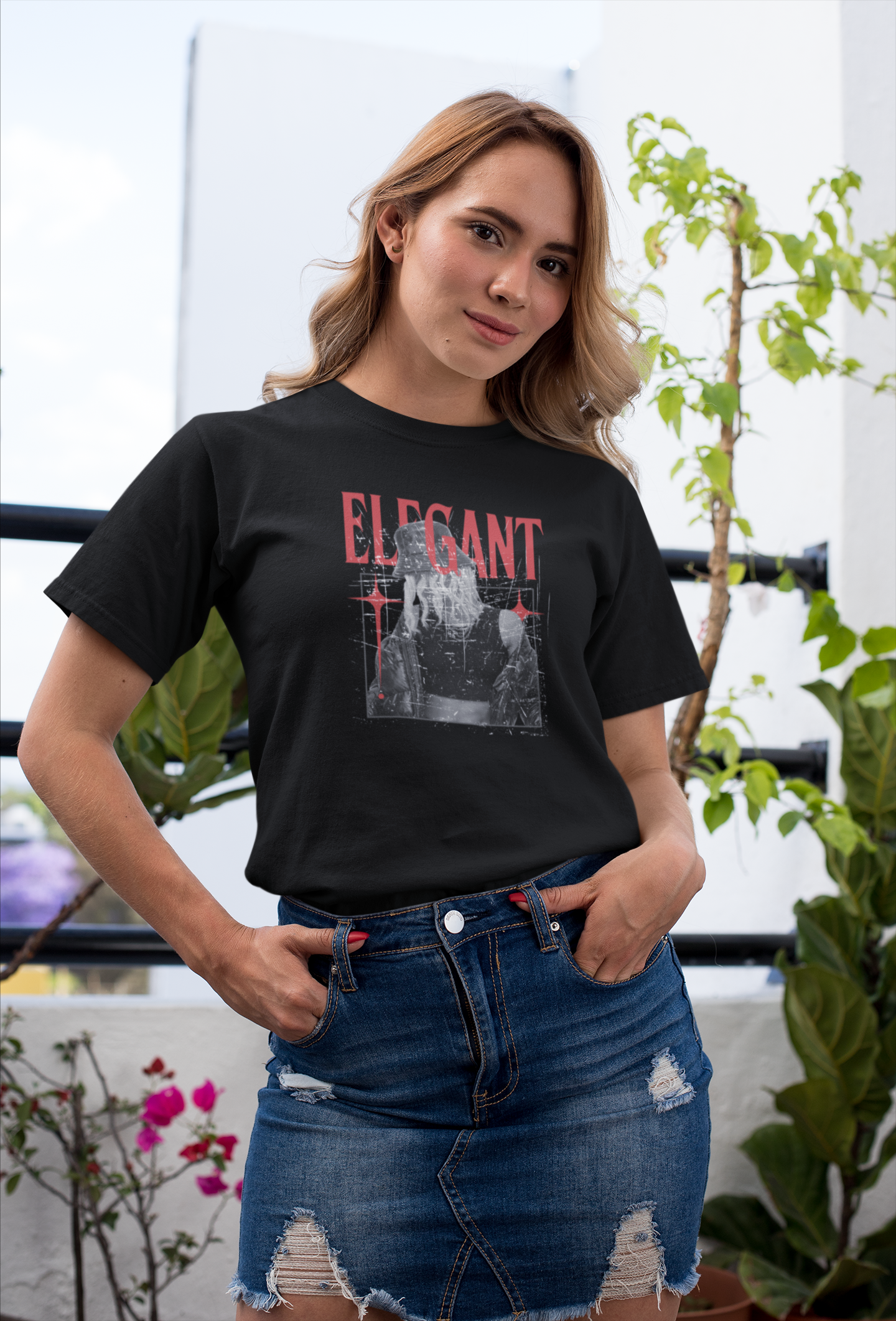 Elegant Cotton T-Shirt